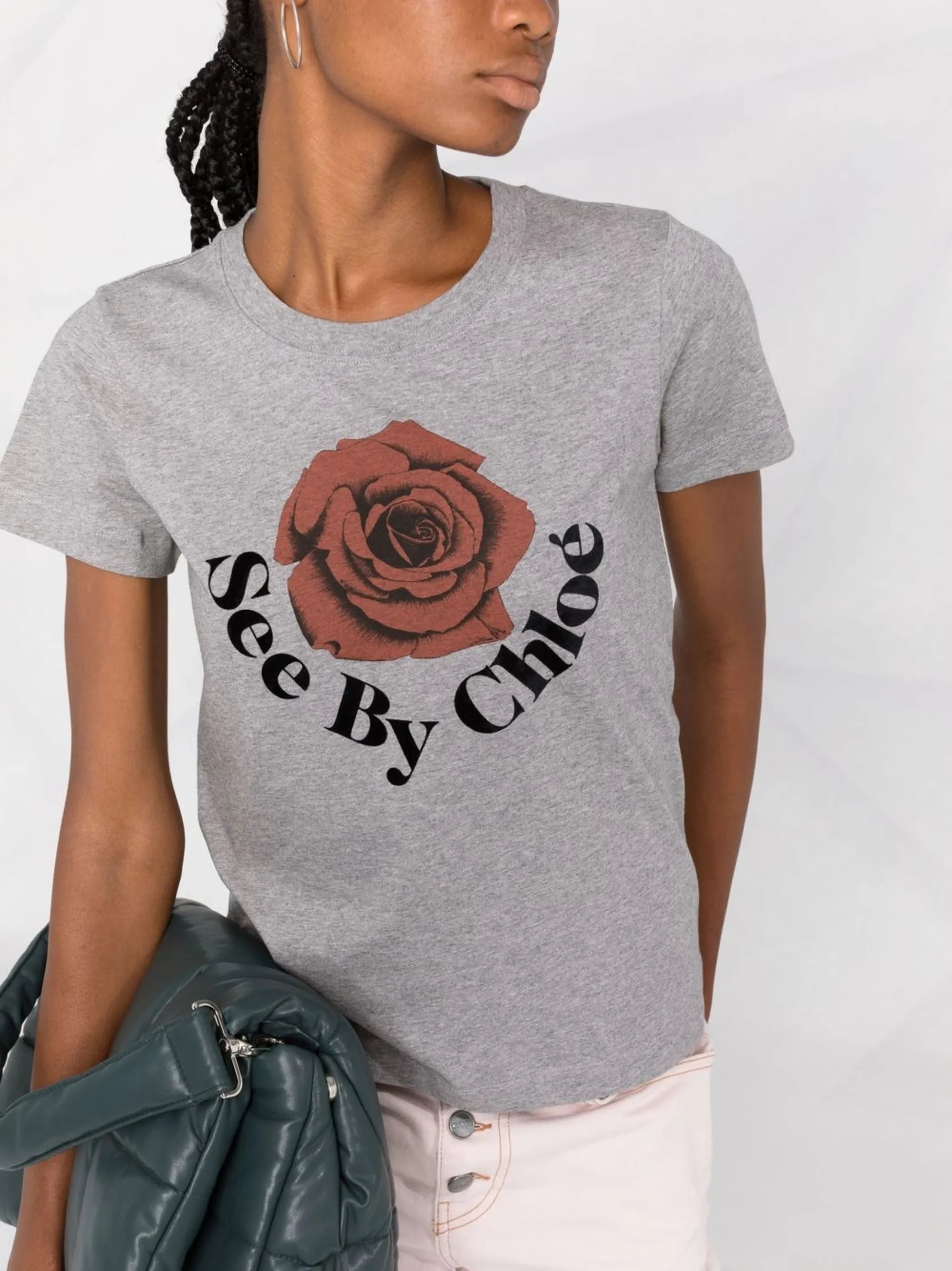 logo-print short-sleeve T-shirt