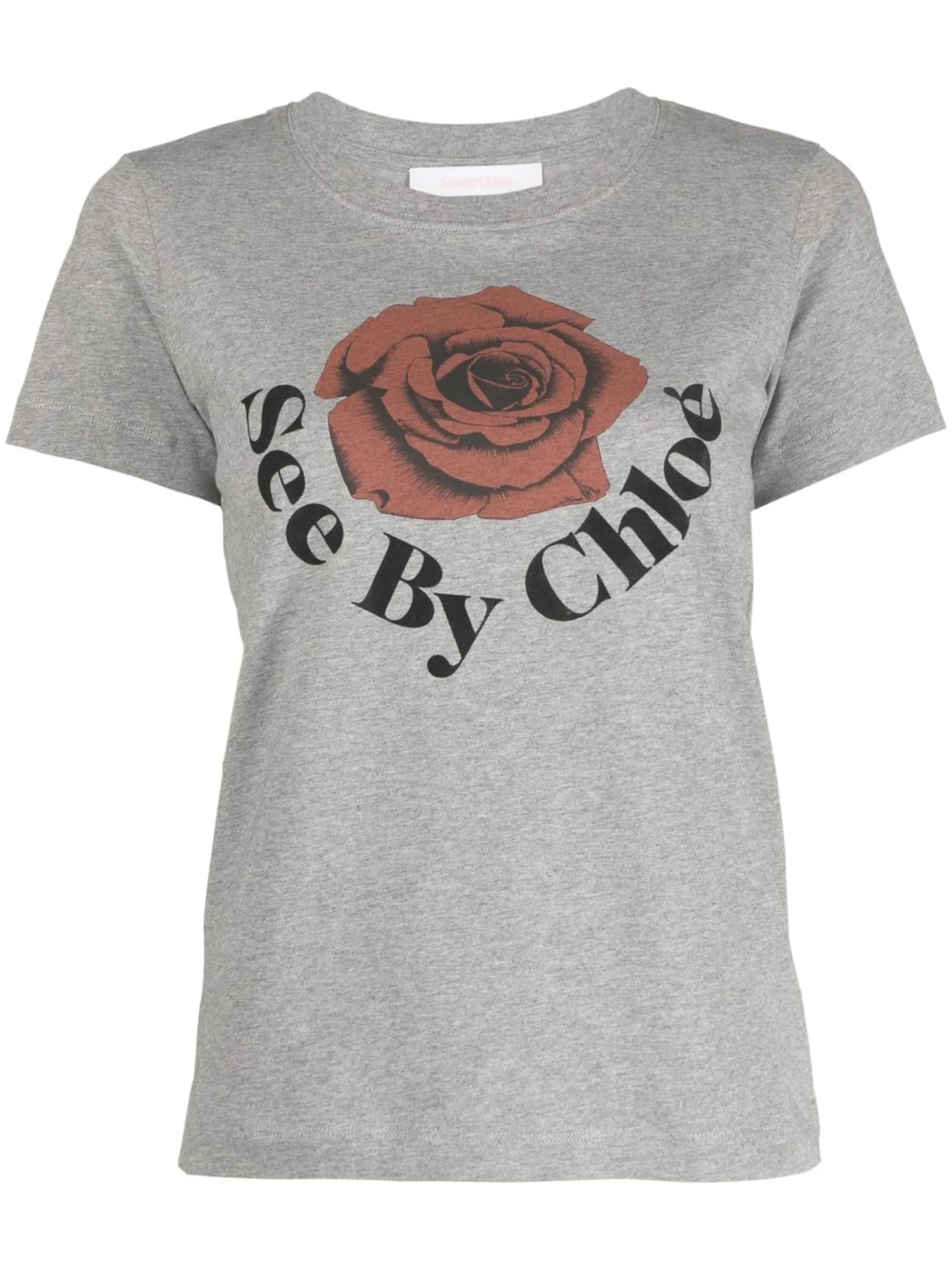 logo-print short-sleeve T-shirt