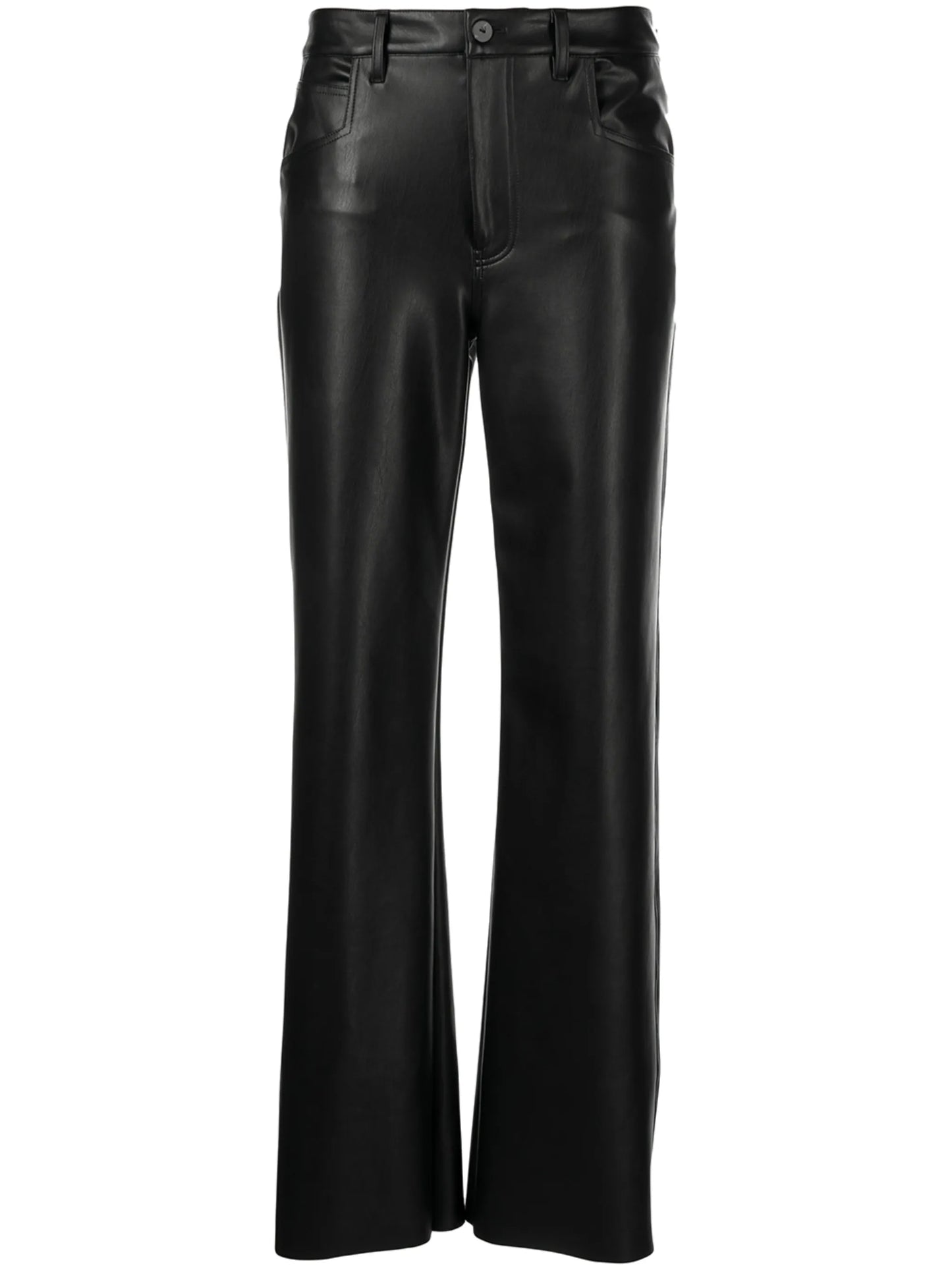 Jay high-waisted straight trousers