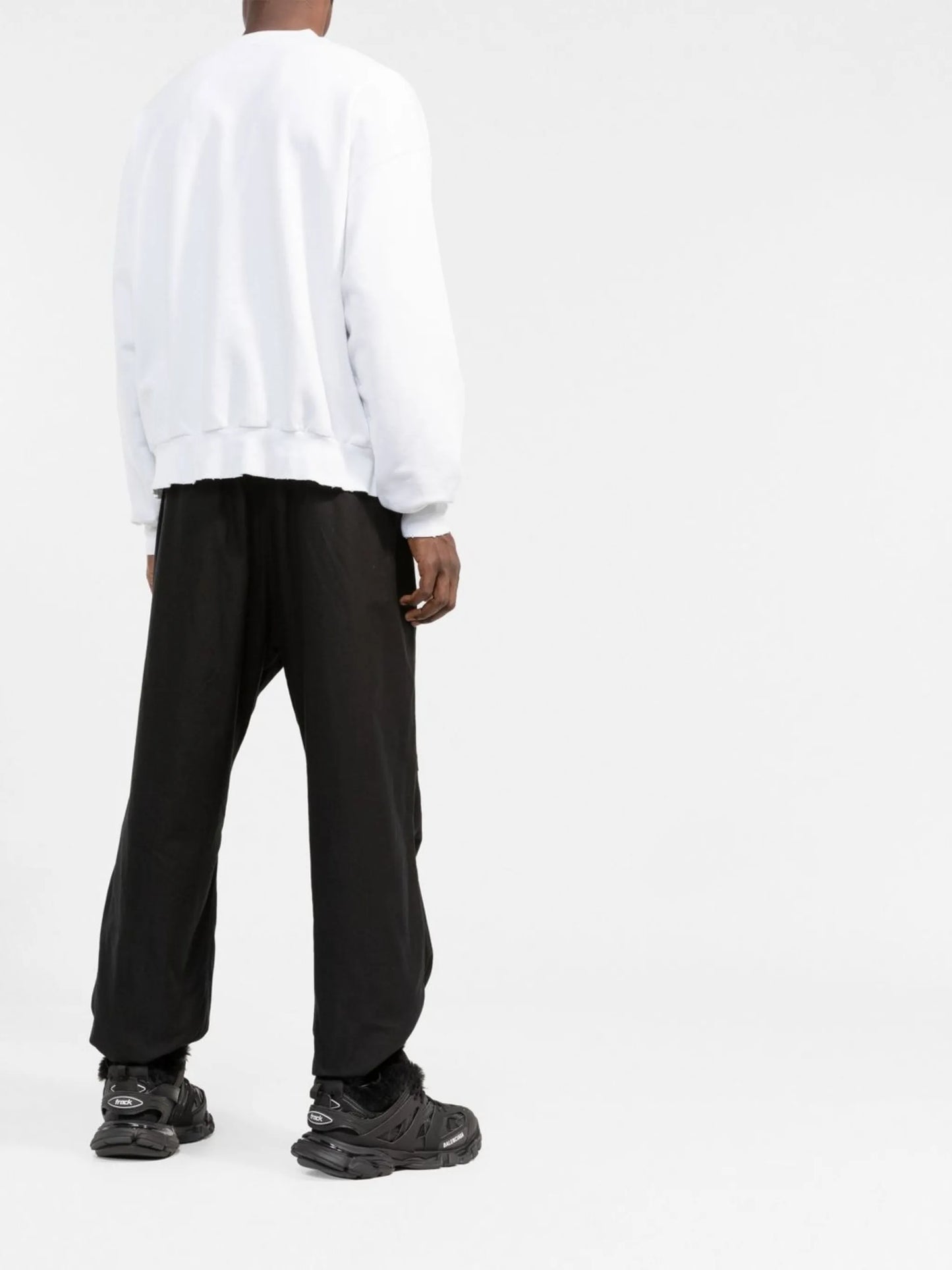 logo-print cotton sweatshirt