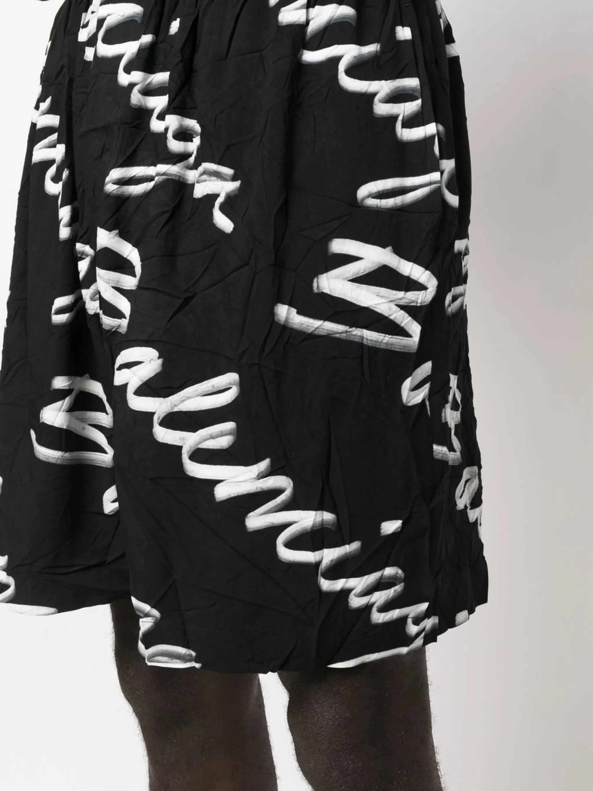 logo-print bermuda shorts