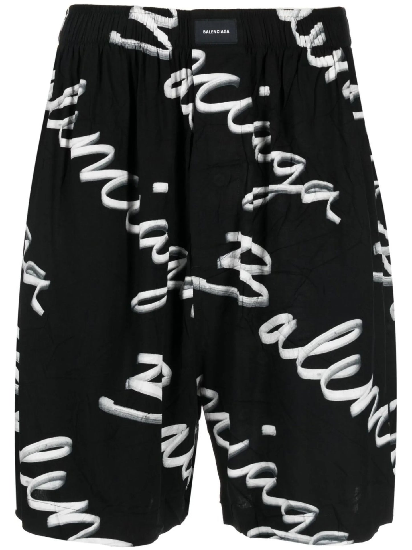 logo-print bermuda shorts