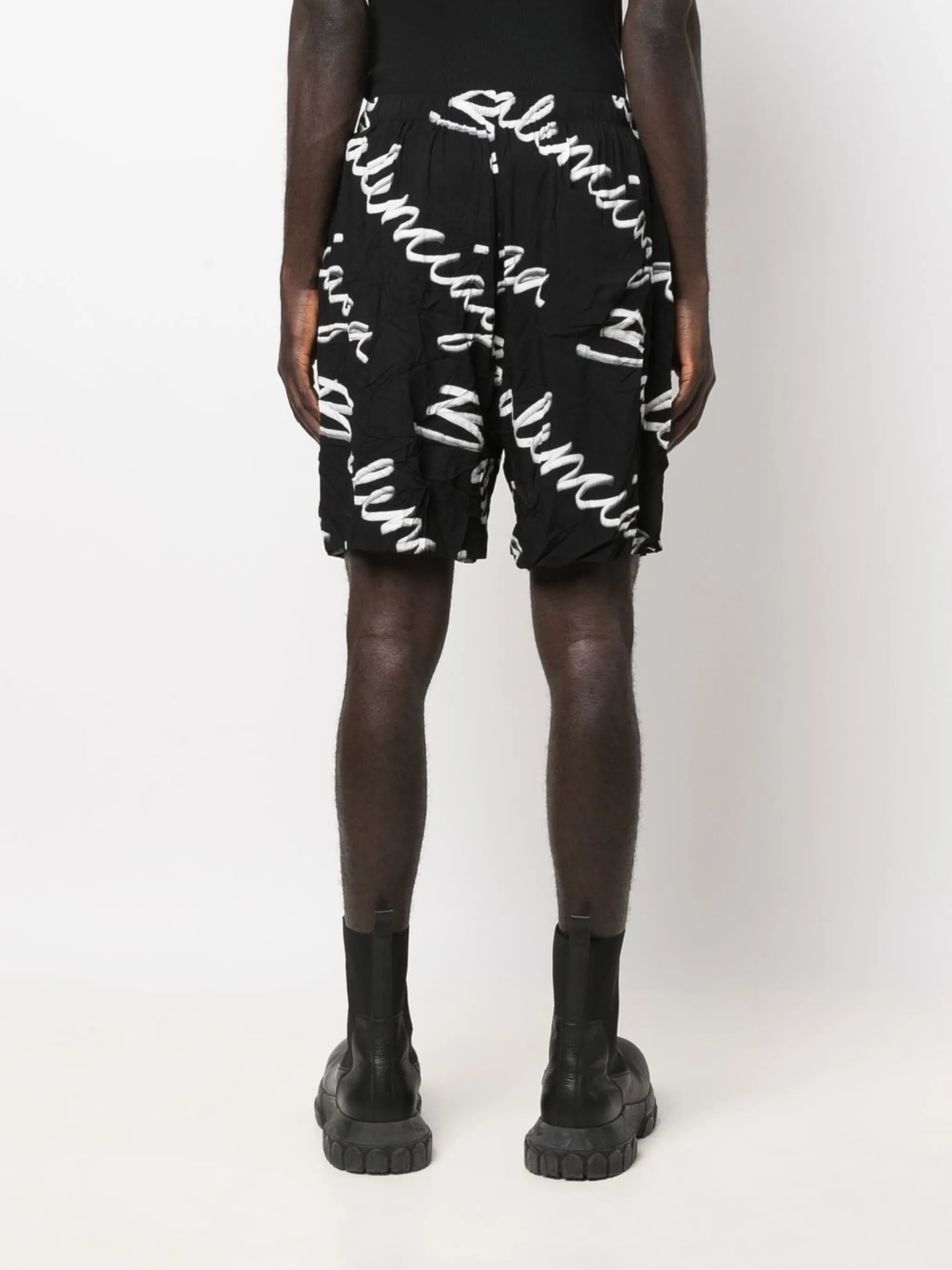 logo-print bermuda shorts