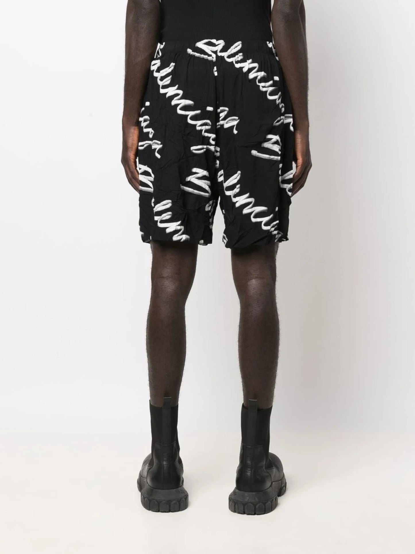 logo-print bermuda shorts