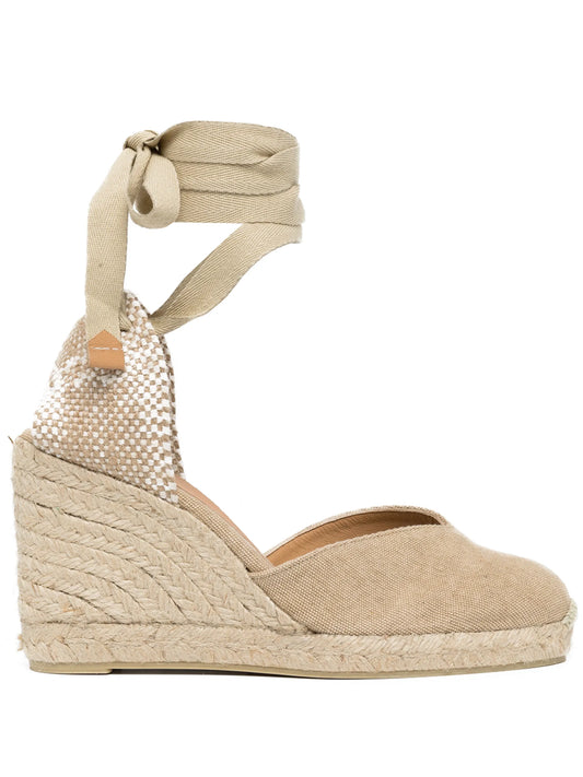 Chiara raffia-wedge espadrilles