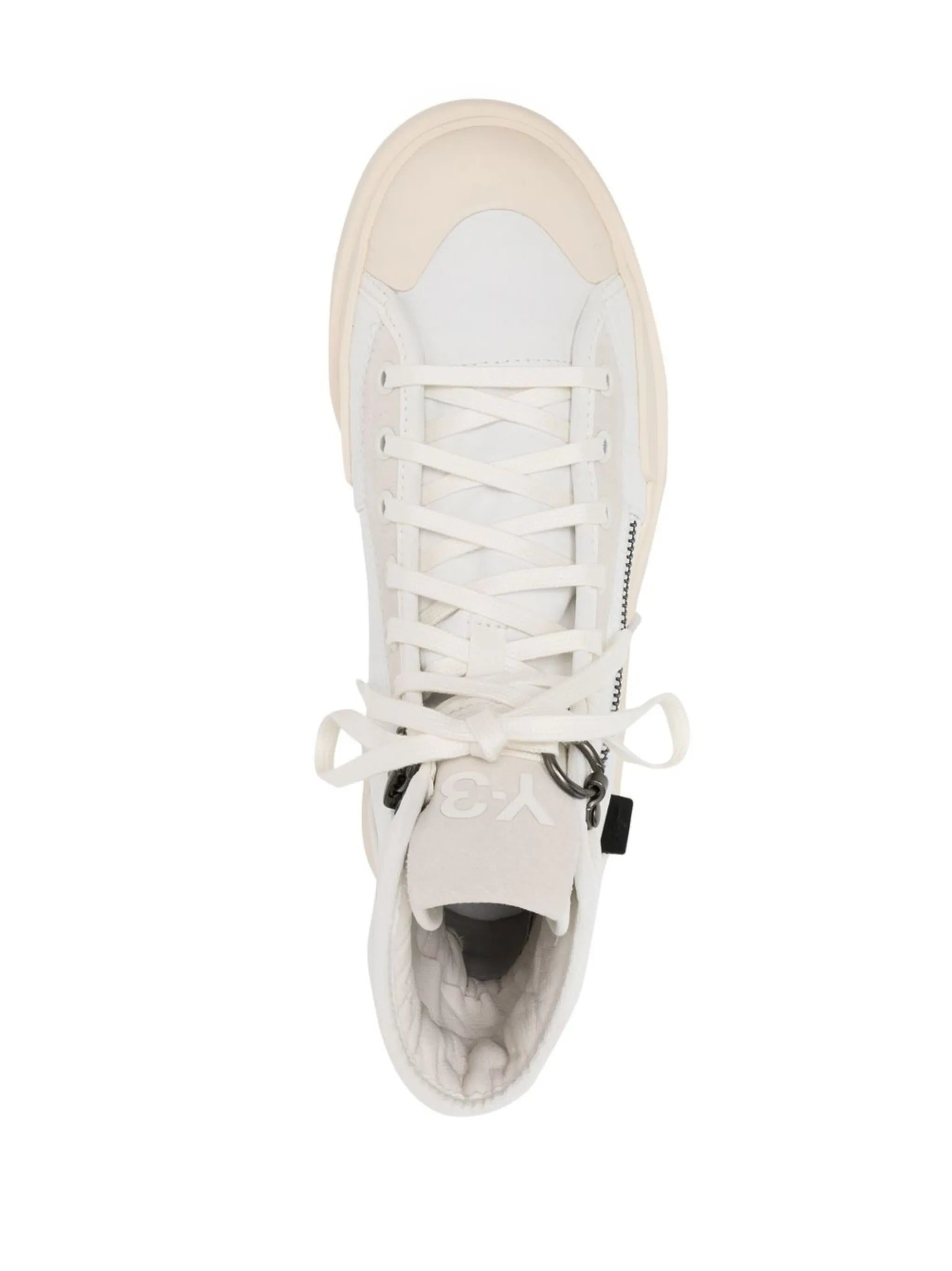 zip-detail high-top sneakers