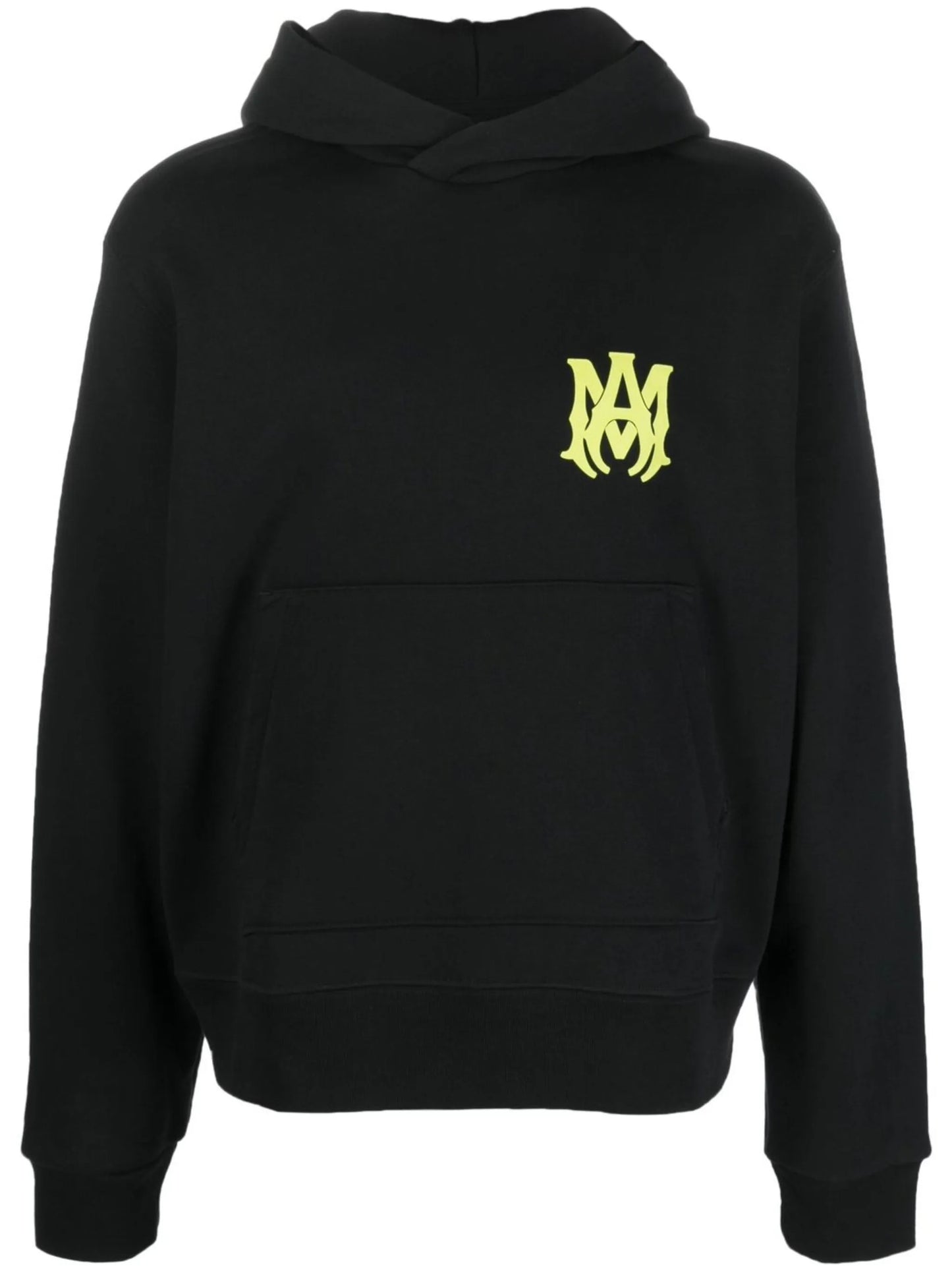 logo-print cotton hoodie