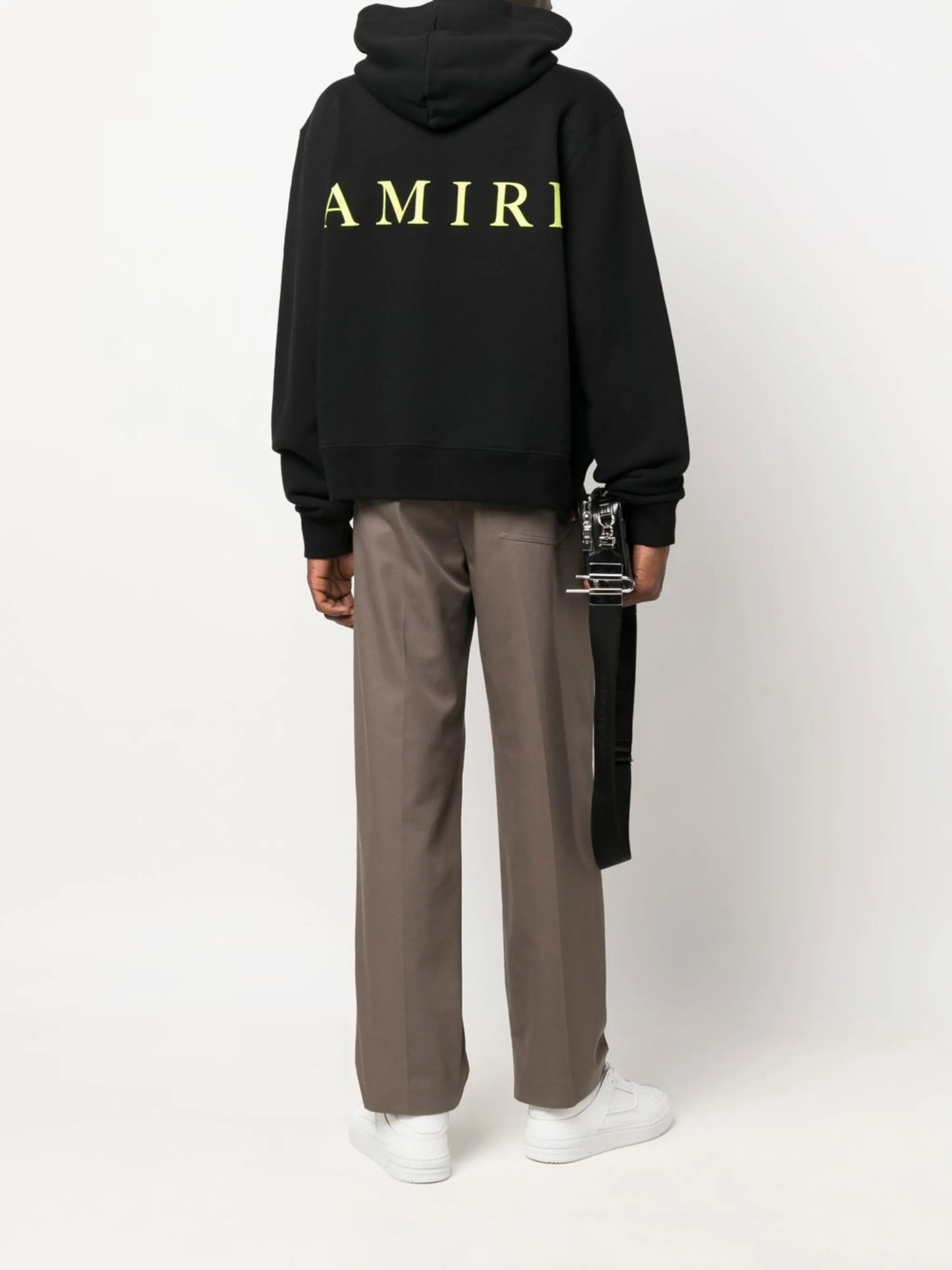 logo-print cotton hoodie