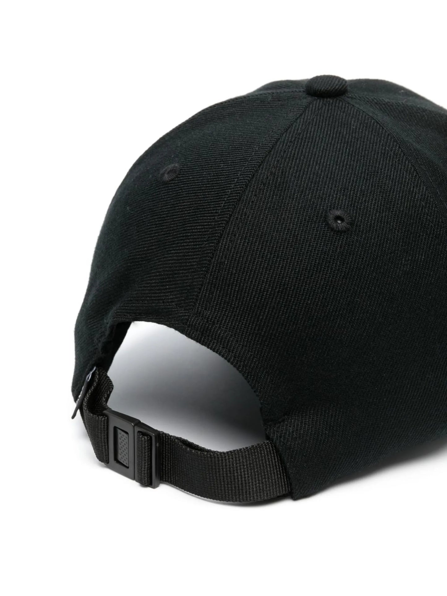 embroidered logo-patch cap