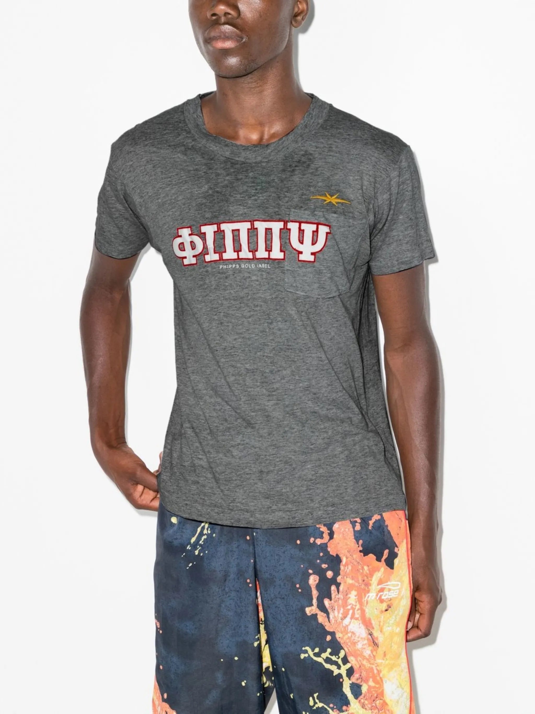 logo-print T-shirt