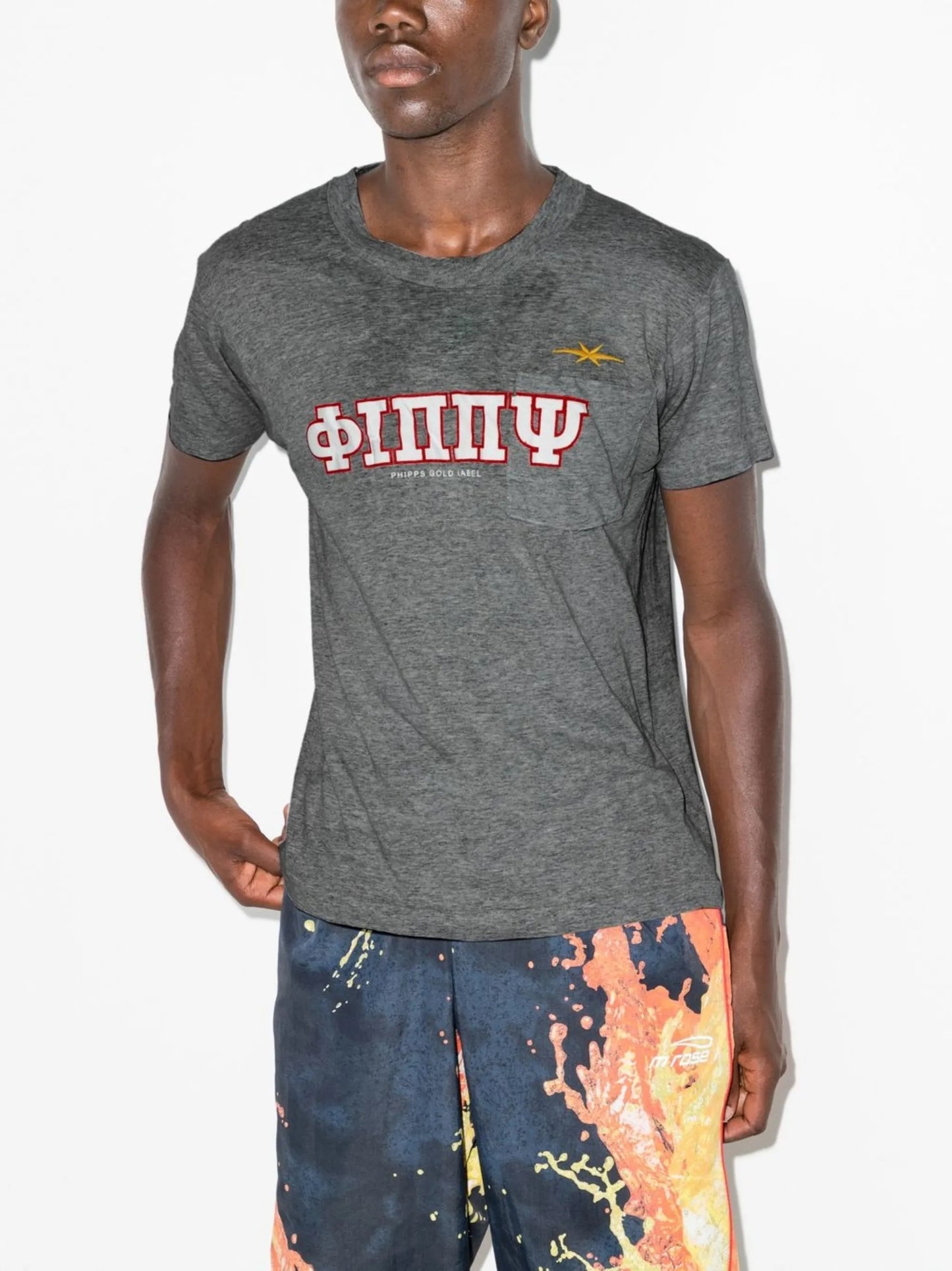 logo-print T-shirt