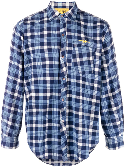 checked flannel shirt