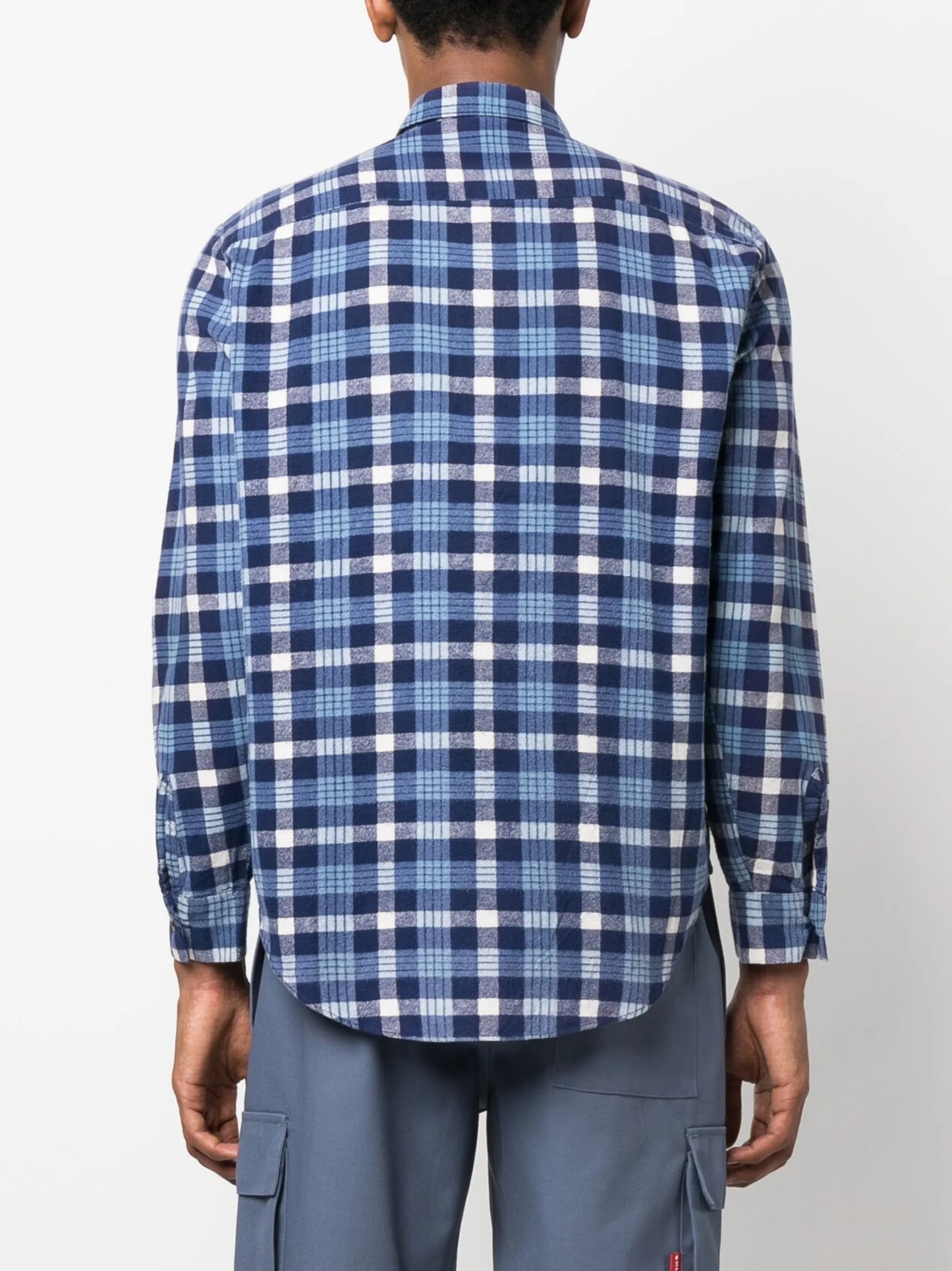 checked flannel shirt