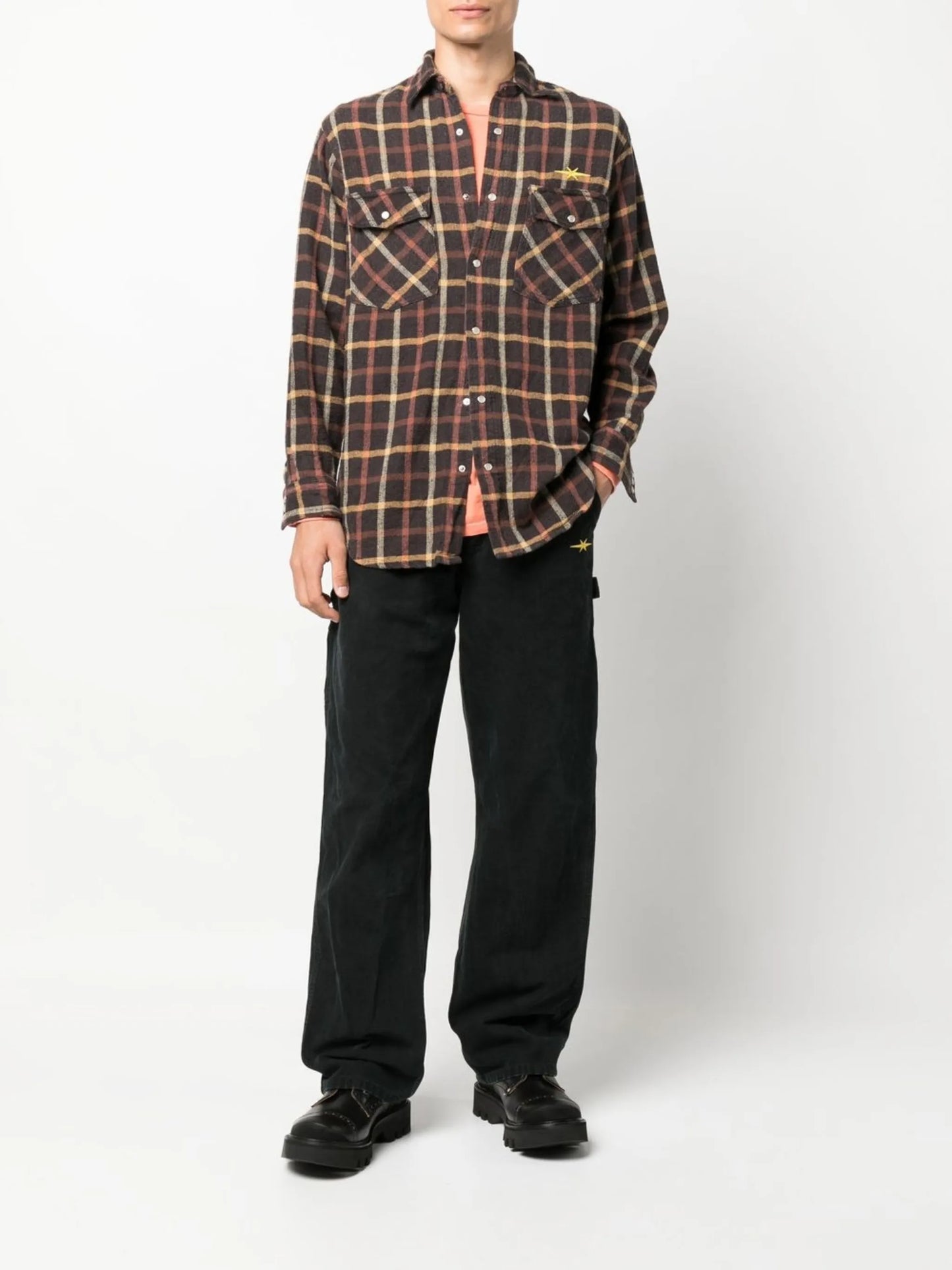check flannel shirt
