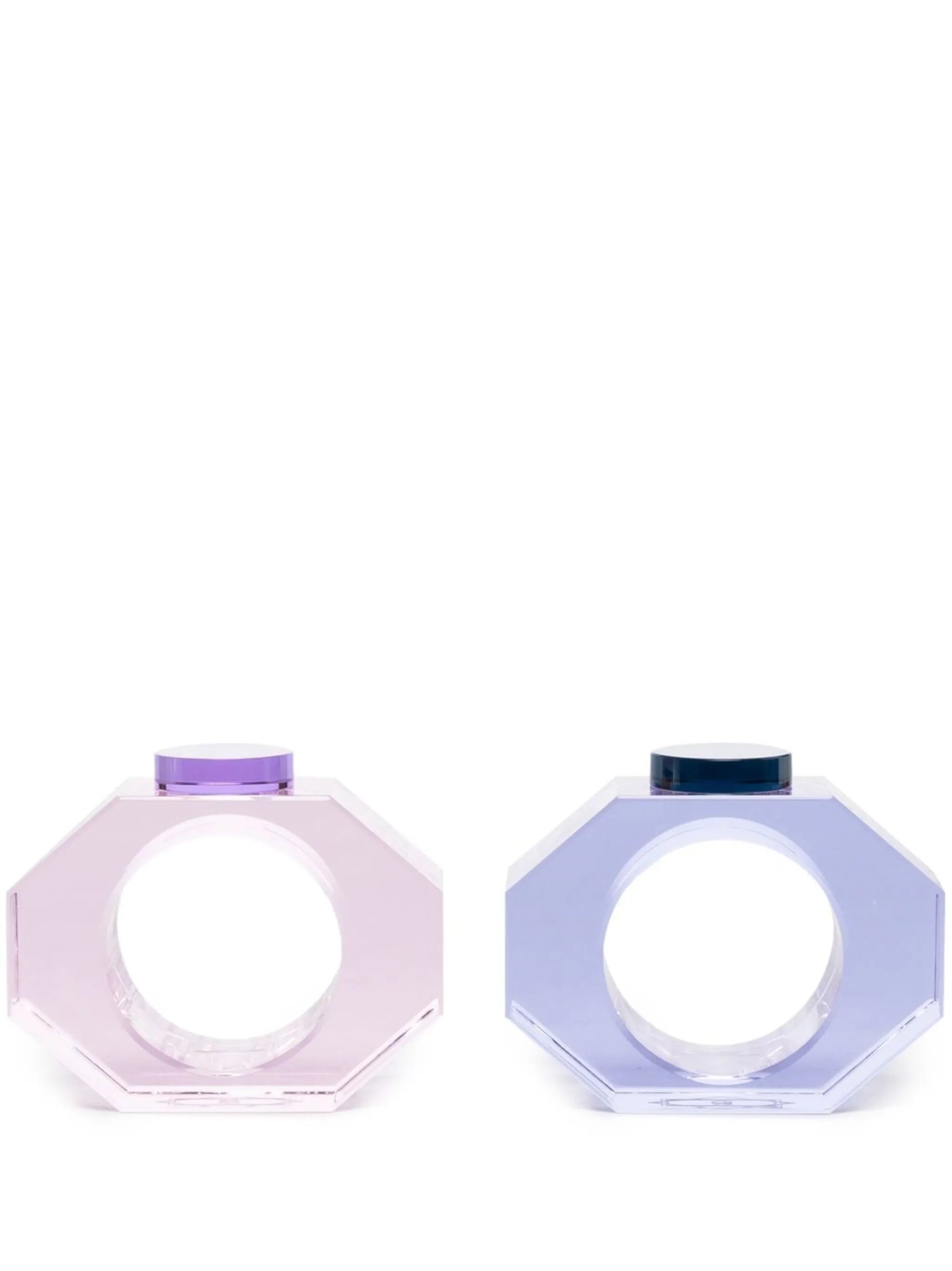 Shelby set of 2 crystal napkin rings