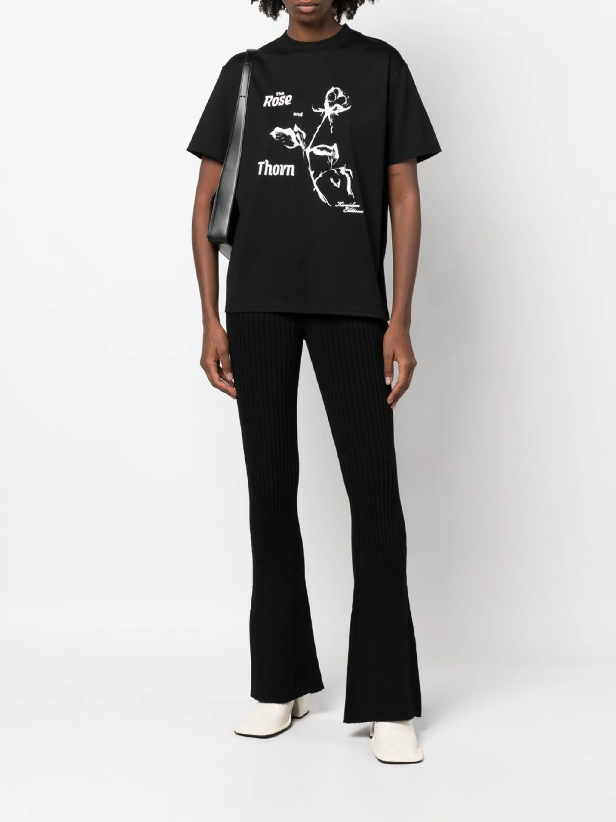 The Rose and Thorn print T-shirt