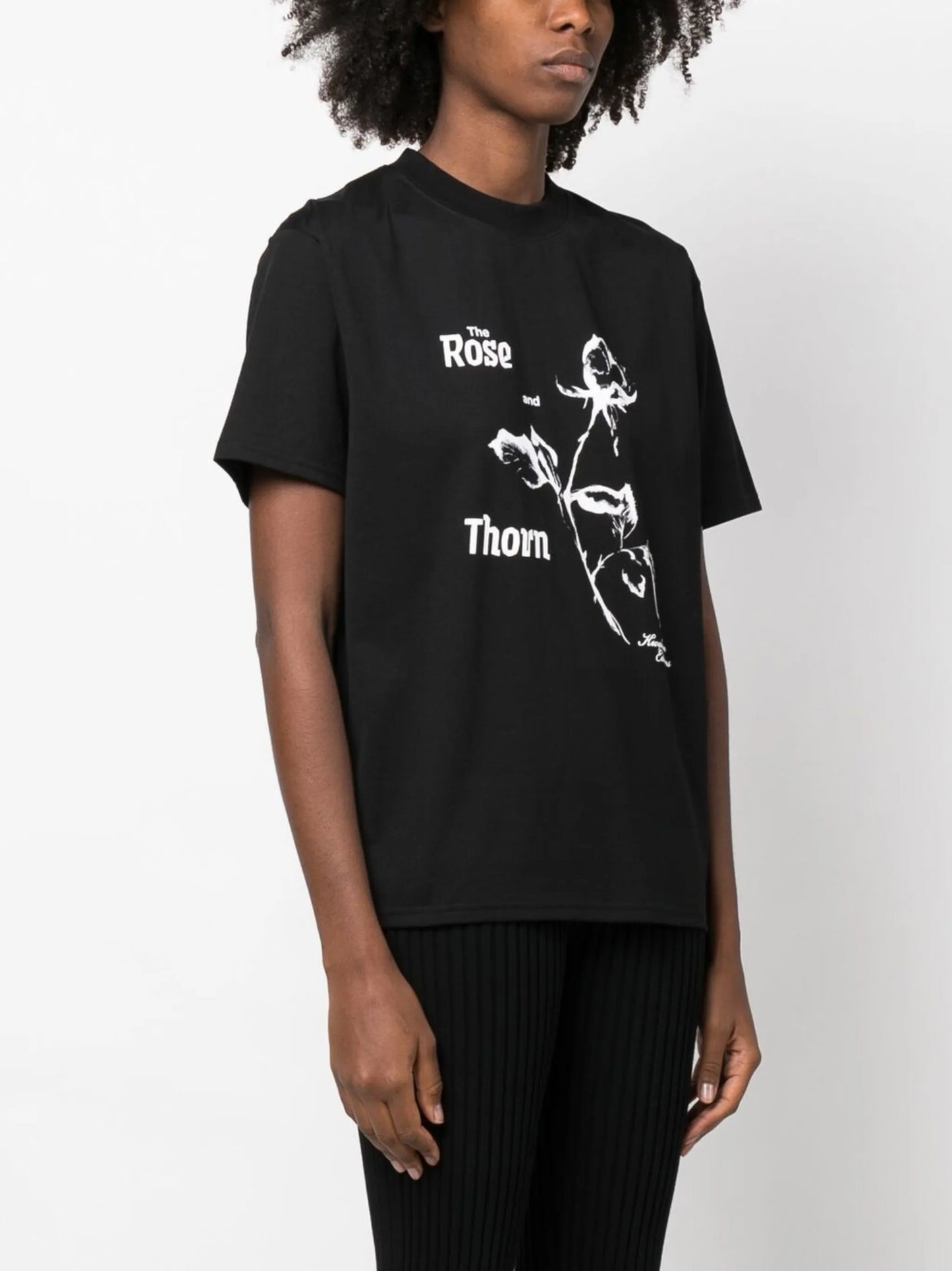 The Rose and Thorn print T-shirt