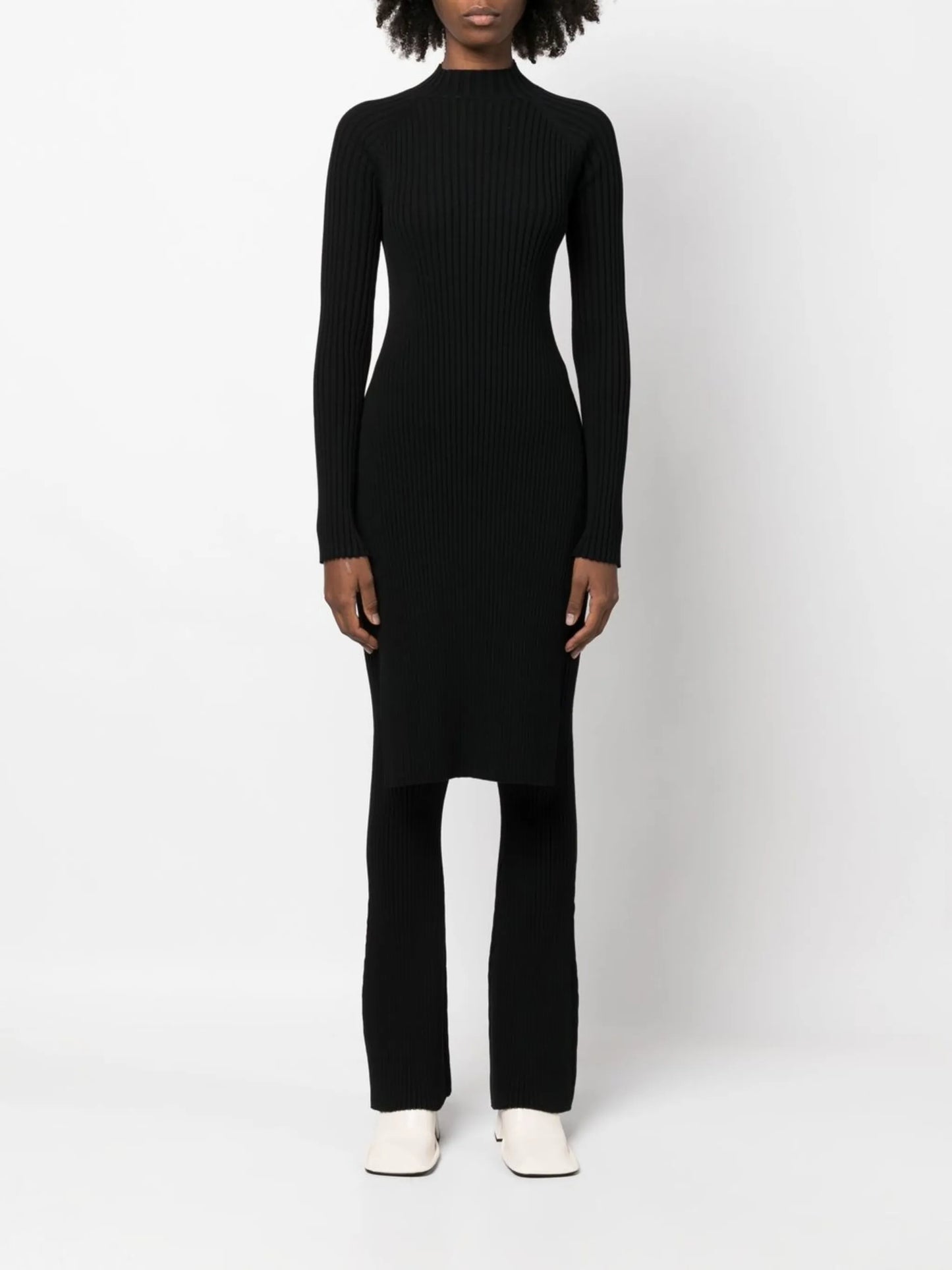 70s ribbed open-back top