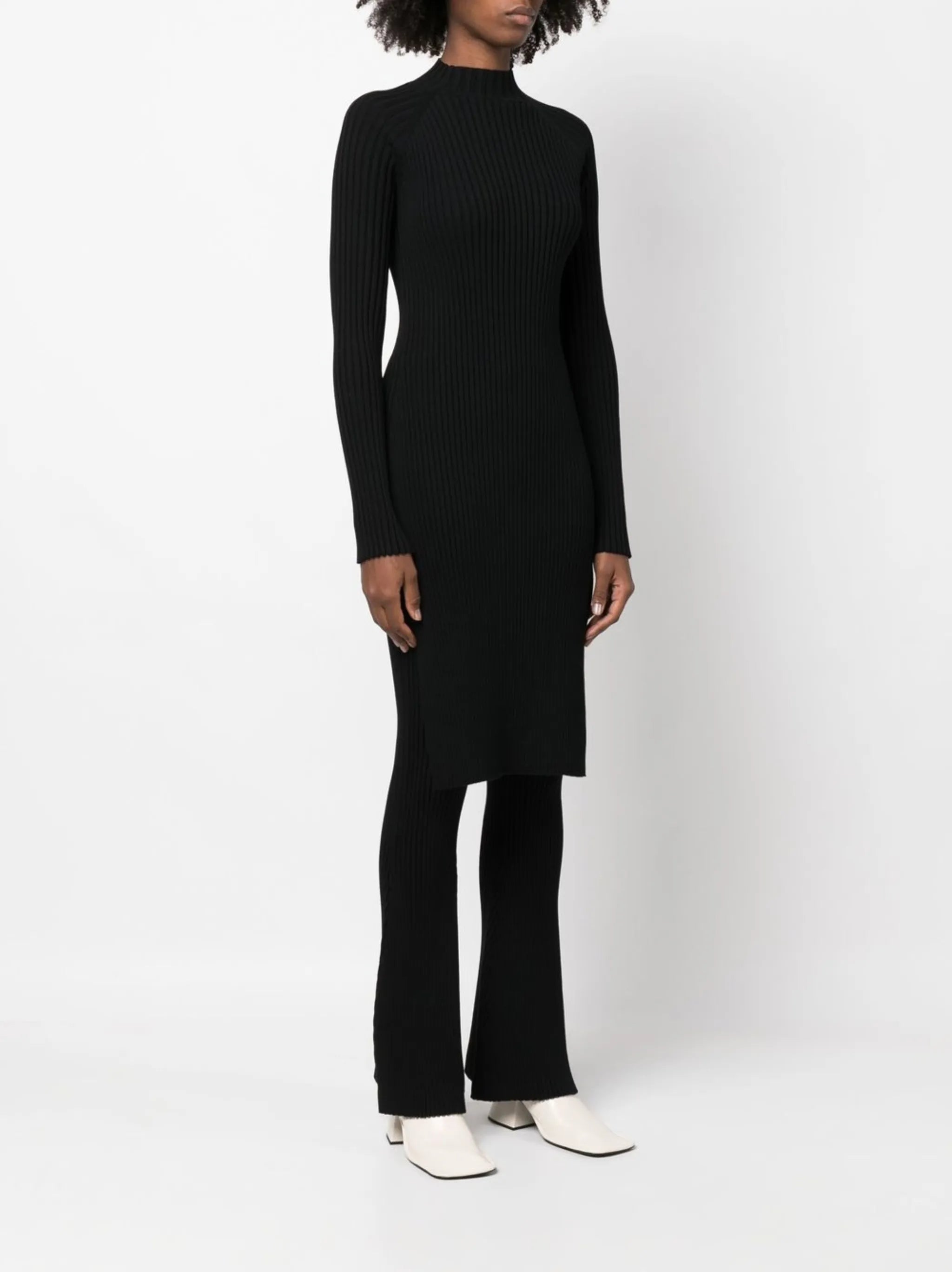 70s ribbed open-back top