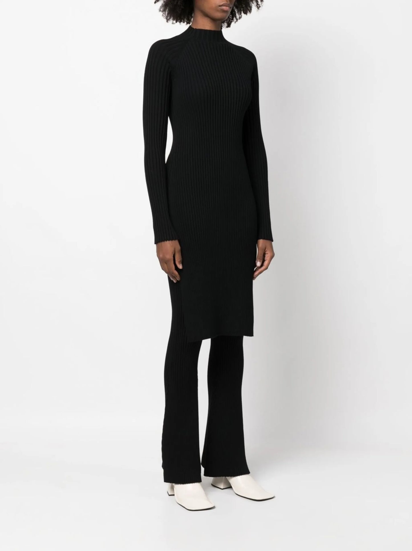 70s ribbed open-back top