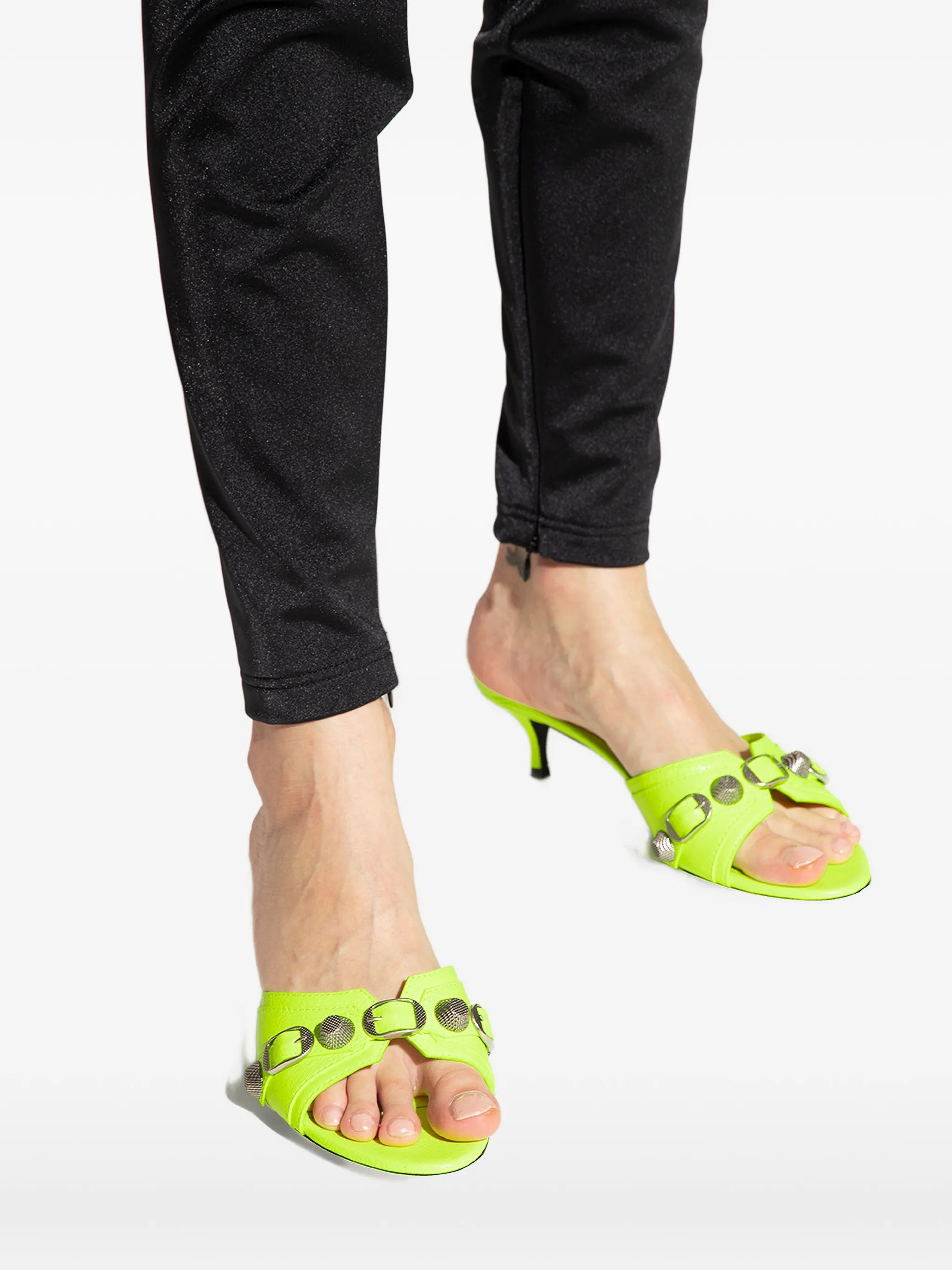 Cagole leather sandals