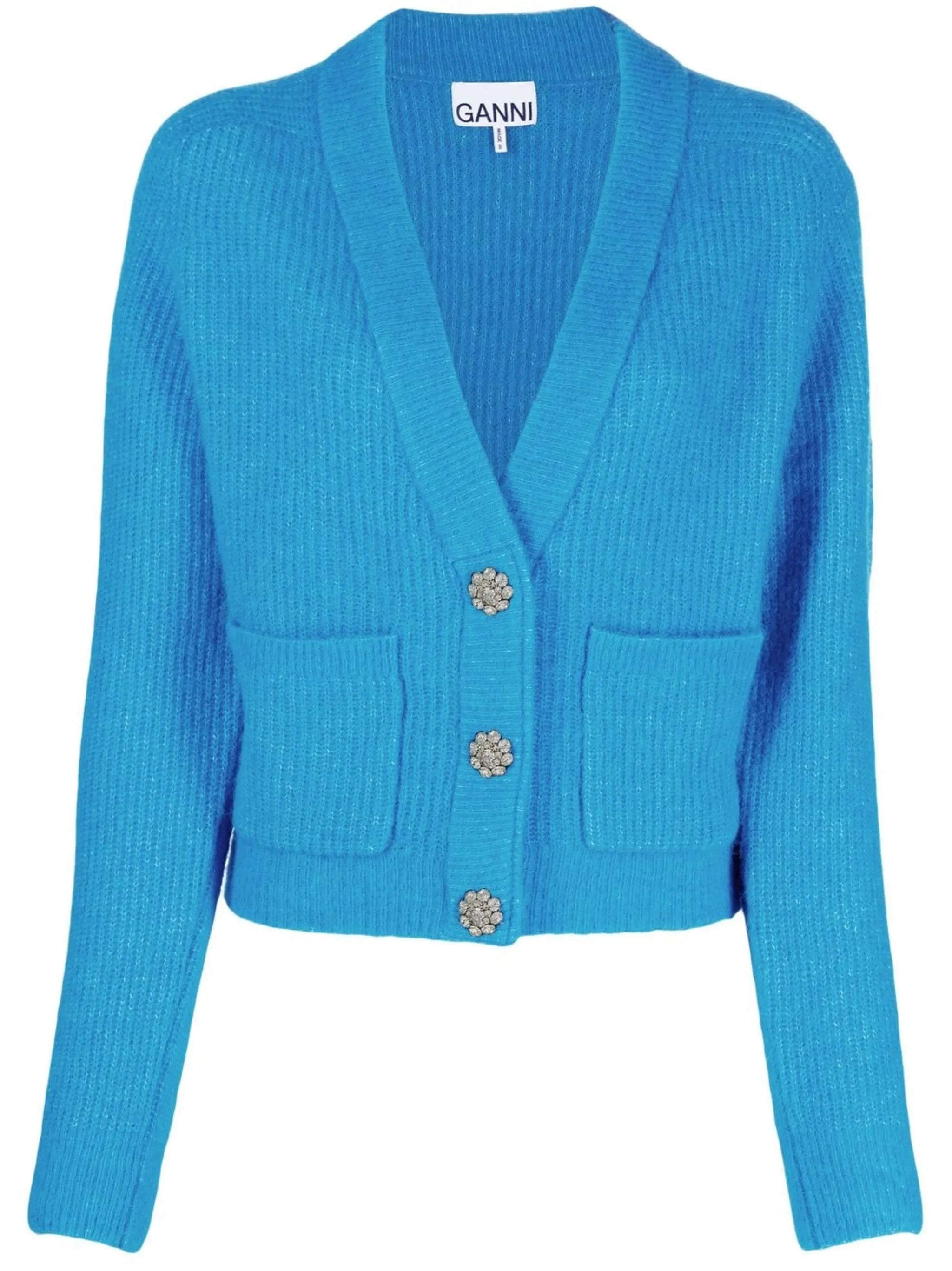 button-down cardigan