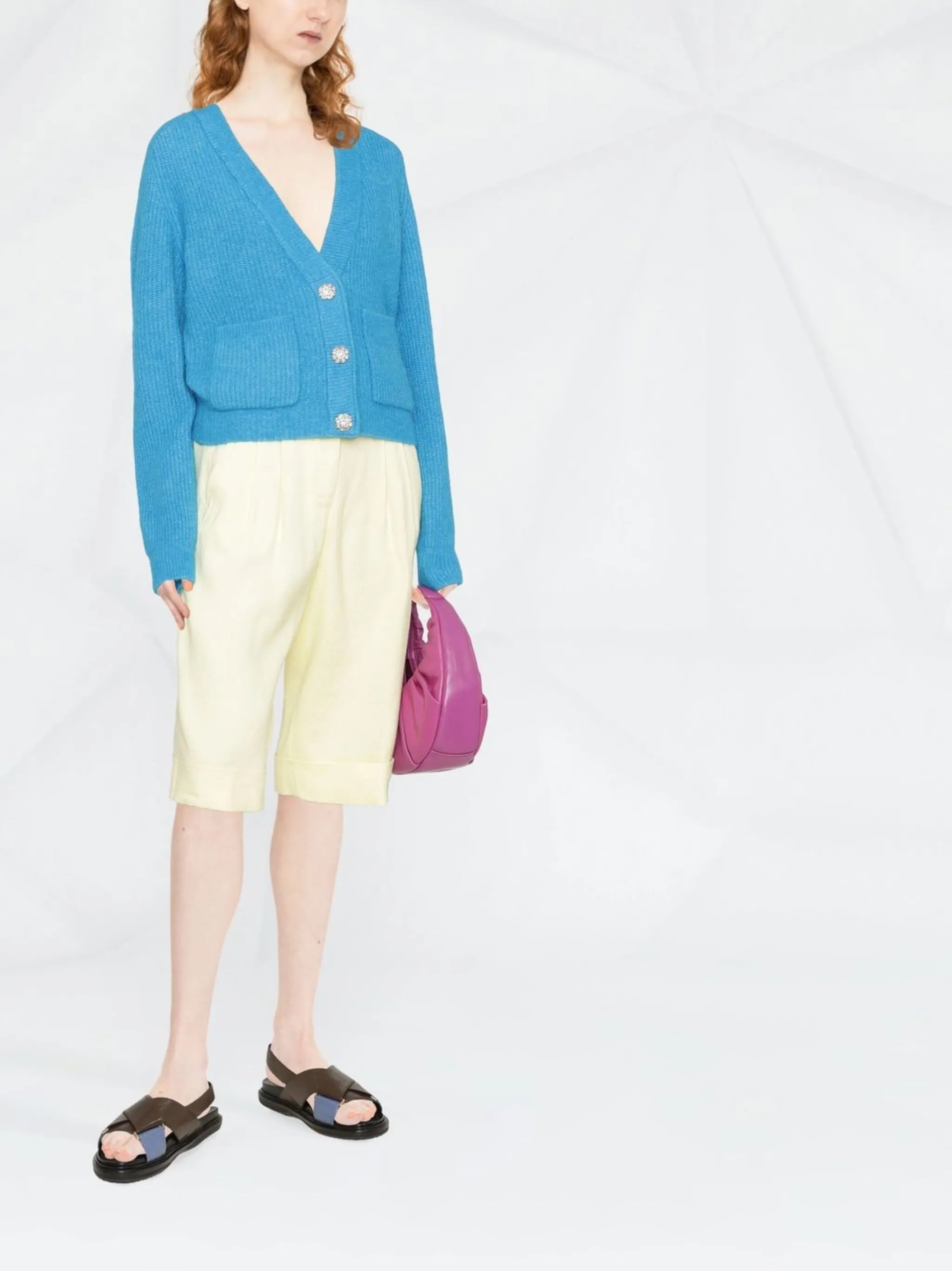 button-down cardigan