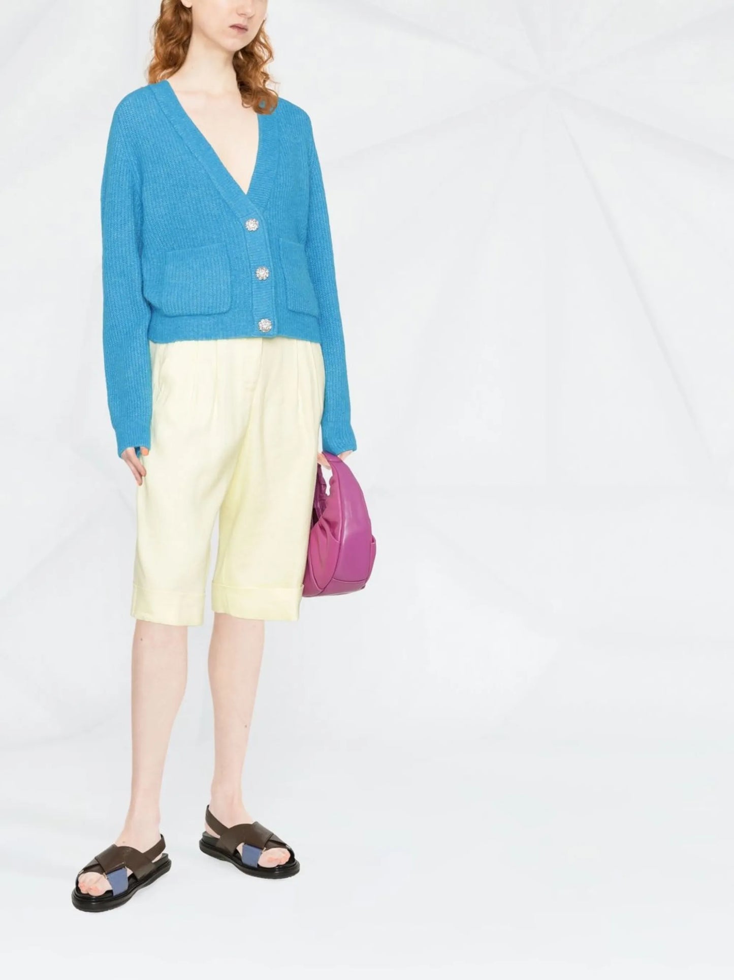 button-down cardigan