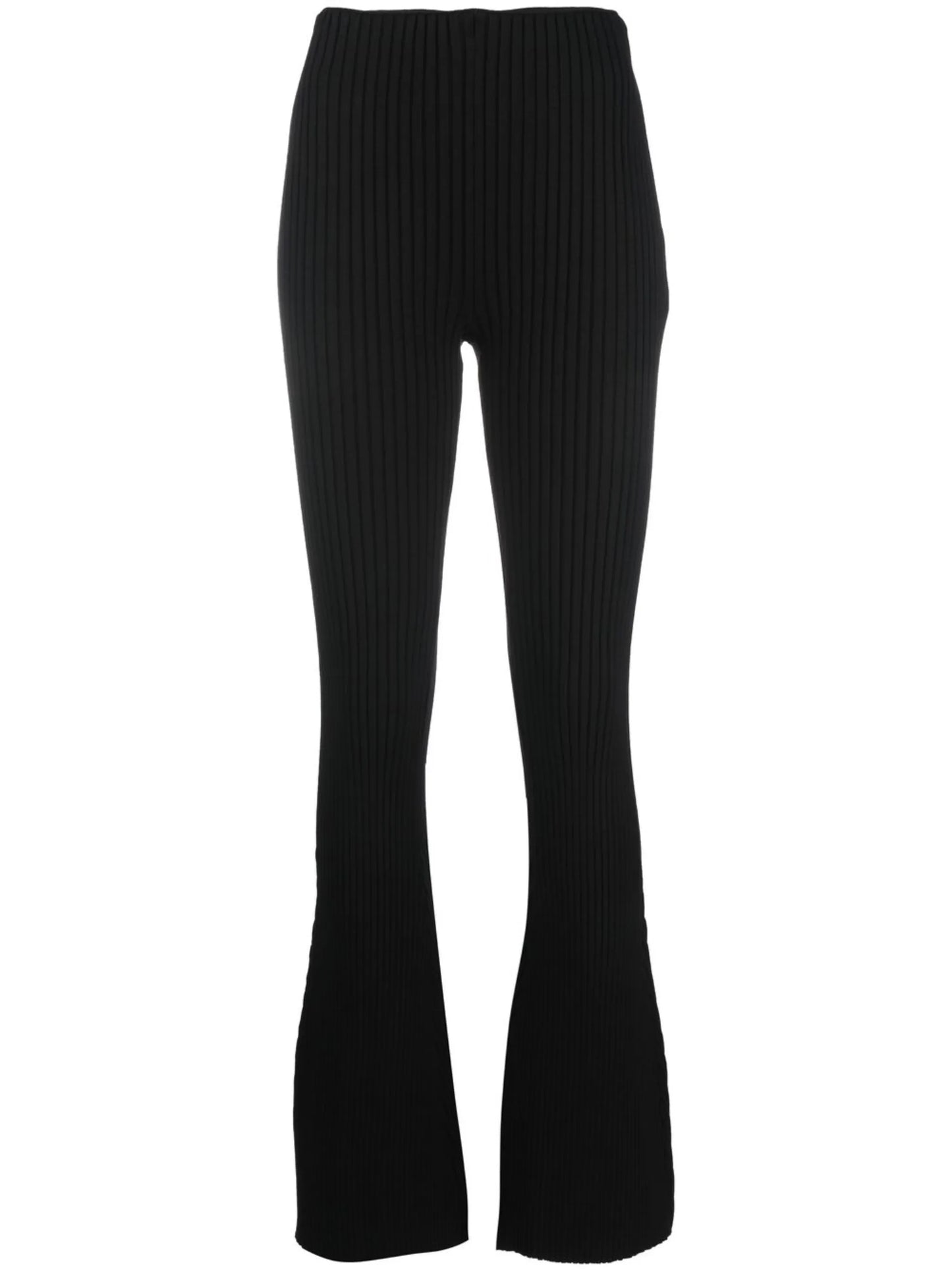 70s ribbed flared trousers