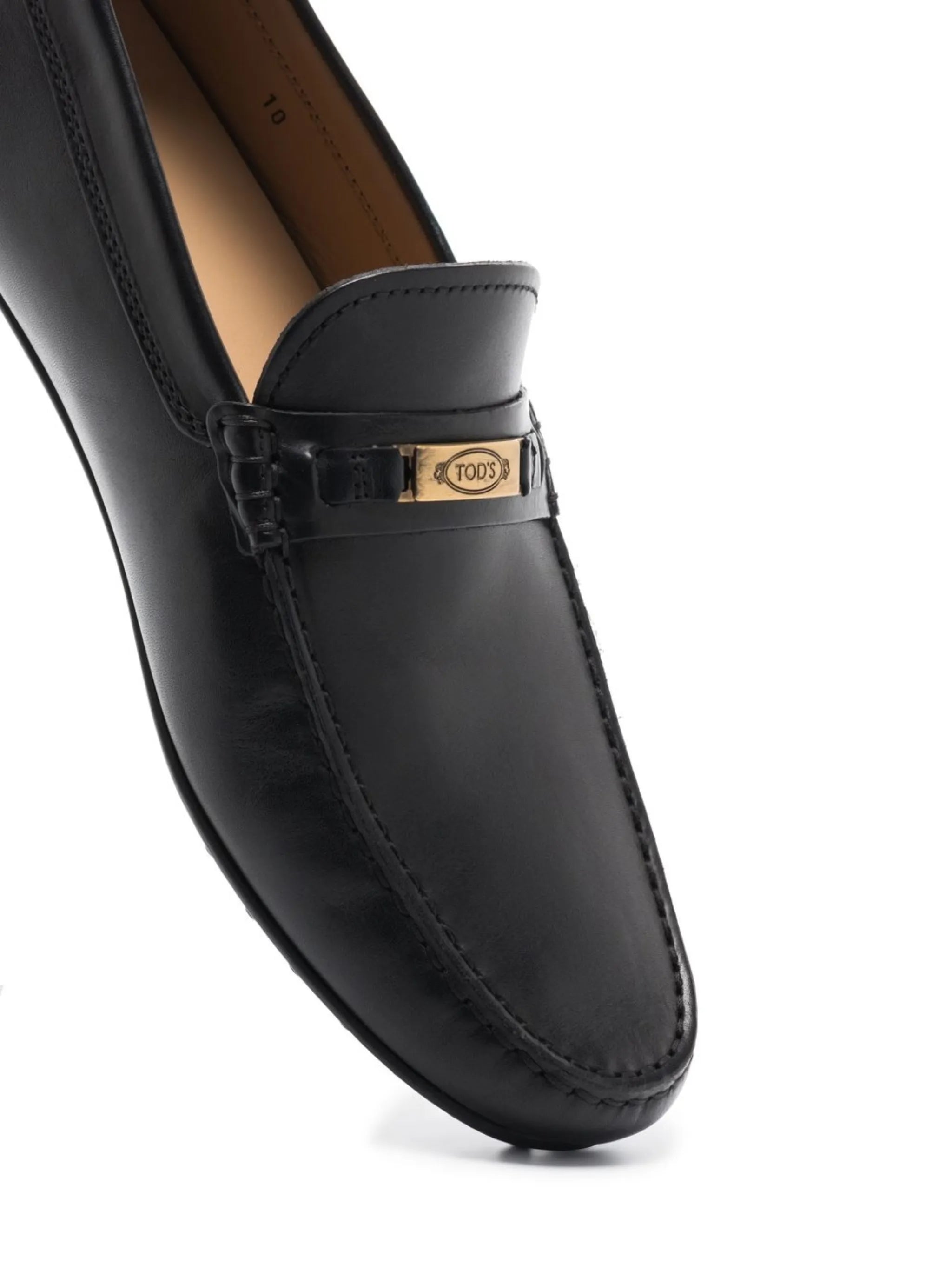 City Gommino logo-plaque driving shoes