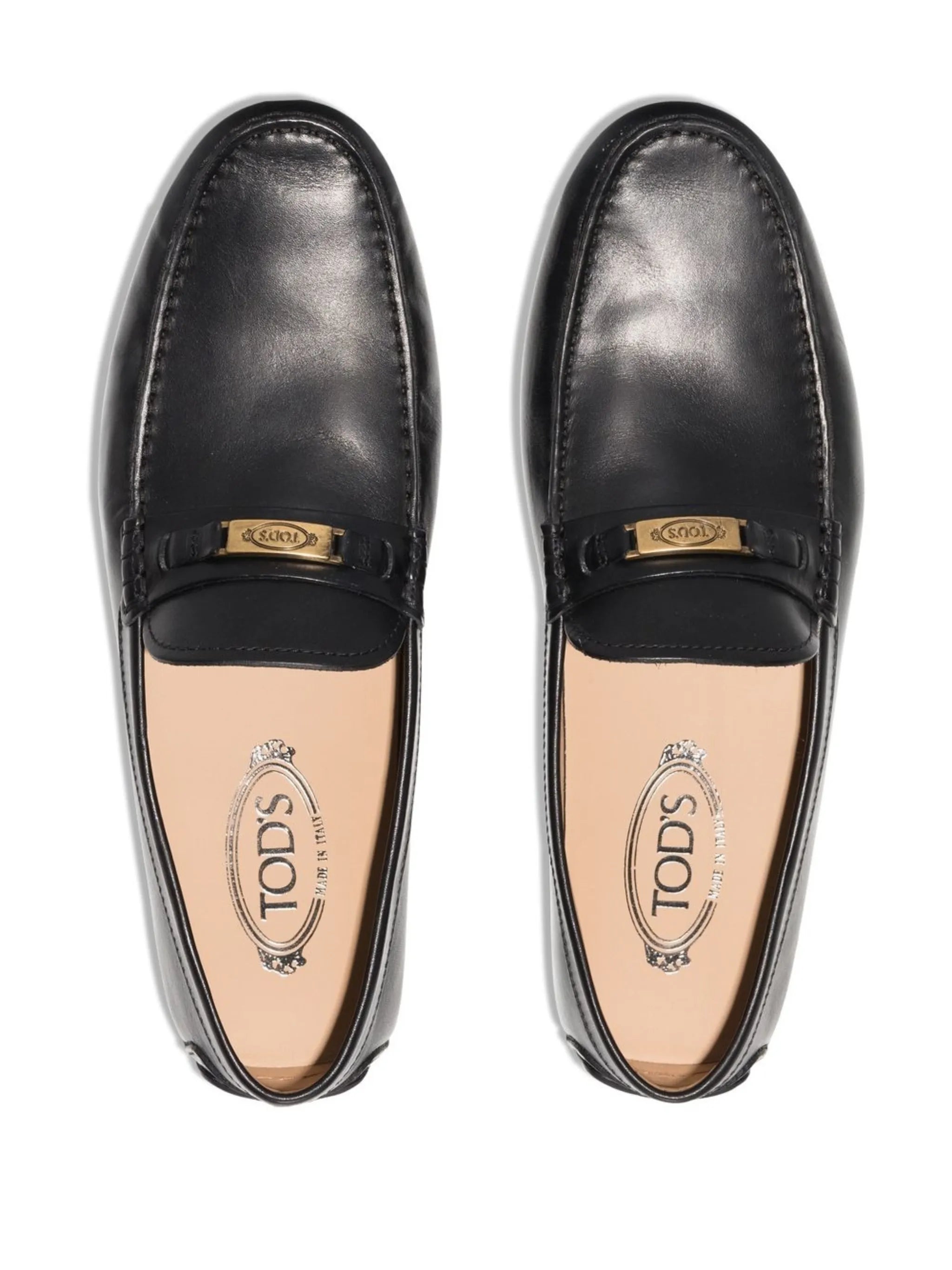 City Gommino logo-plaque driving shoes