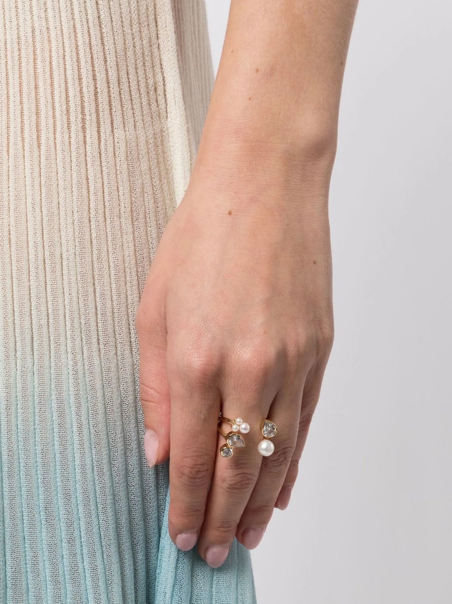 Chasing Shadows wraparound ring