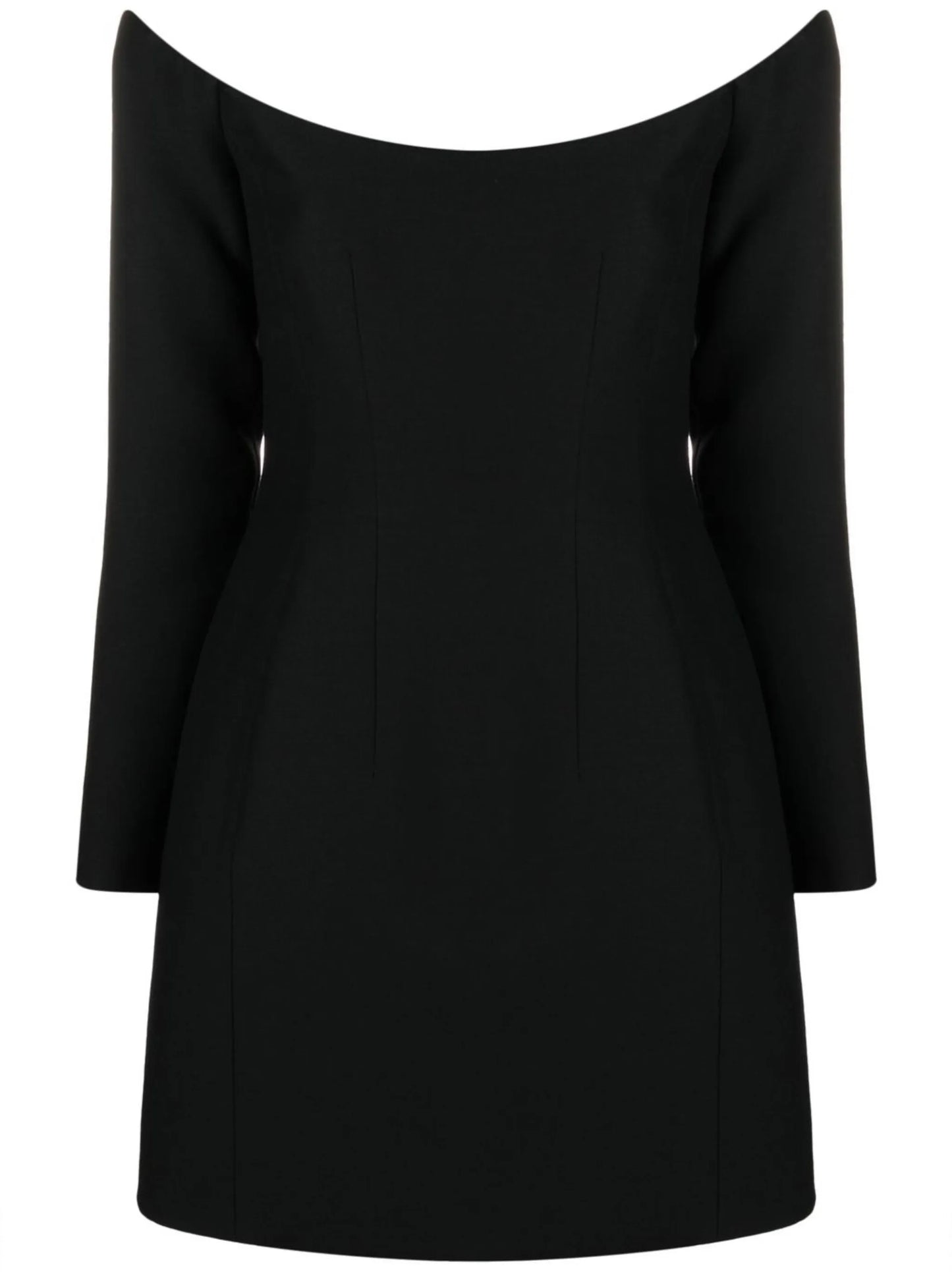 off-shoulder minidress