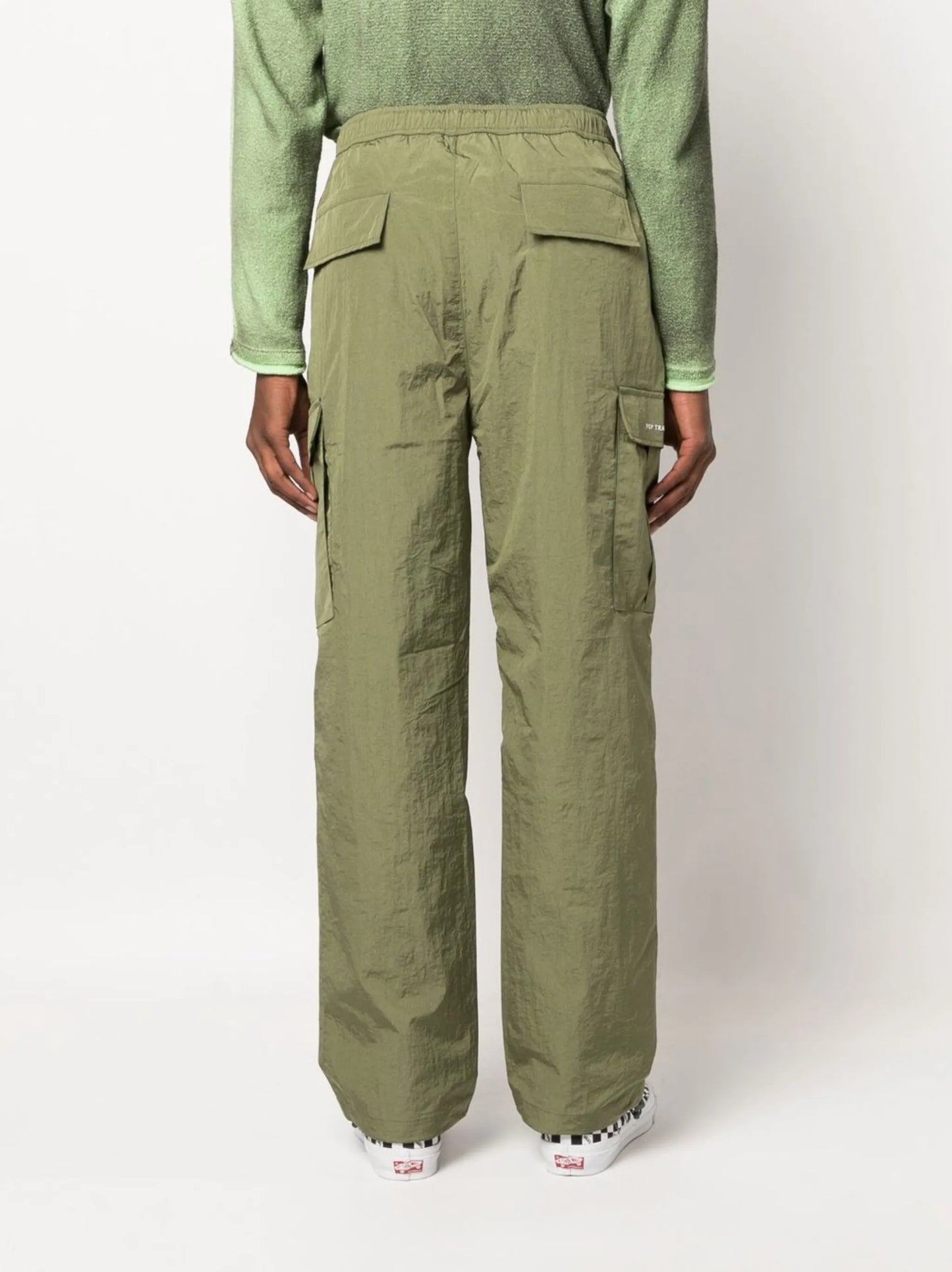 straight-leg cargo trousers