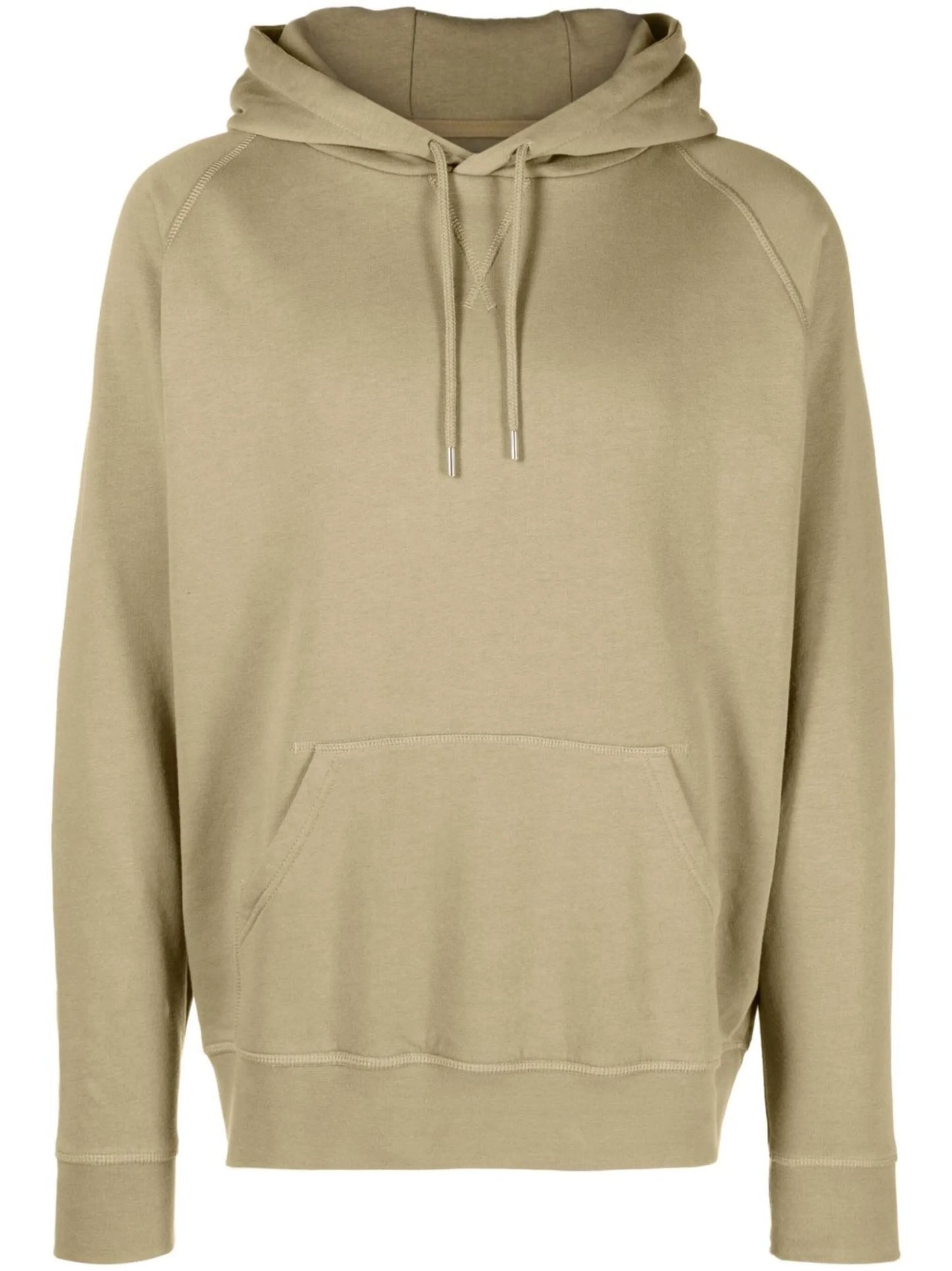 logo-print long-sleeved hoodie