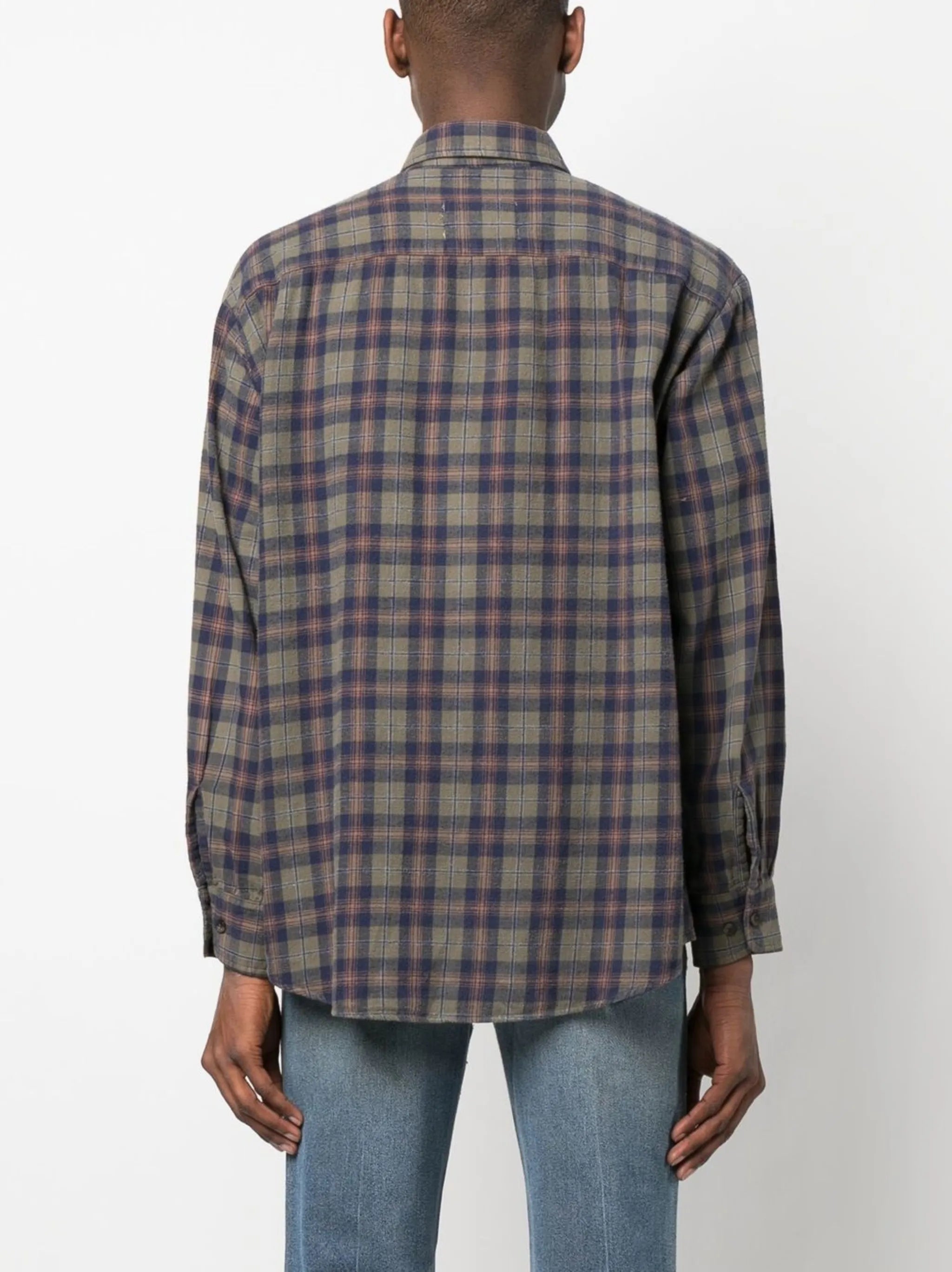 Gold Label vintage check flannel shirt