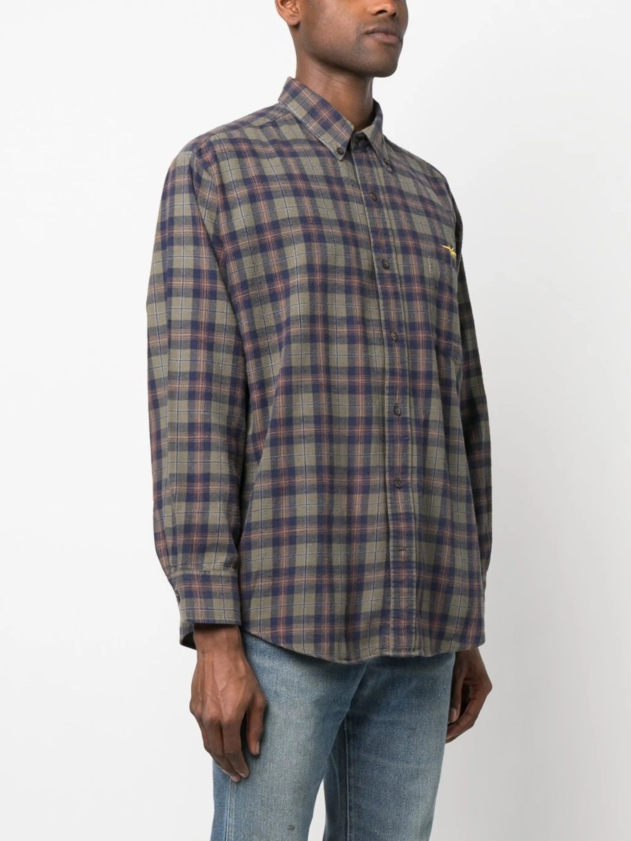 Gold Label vintage check flannel shirt
