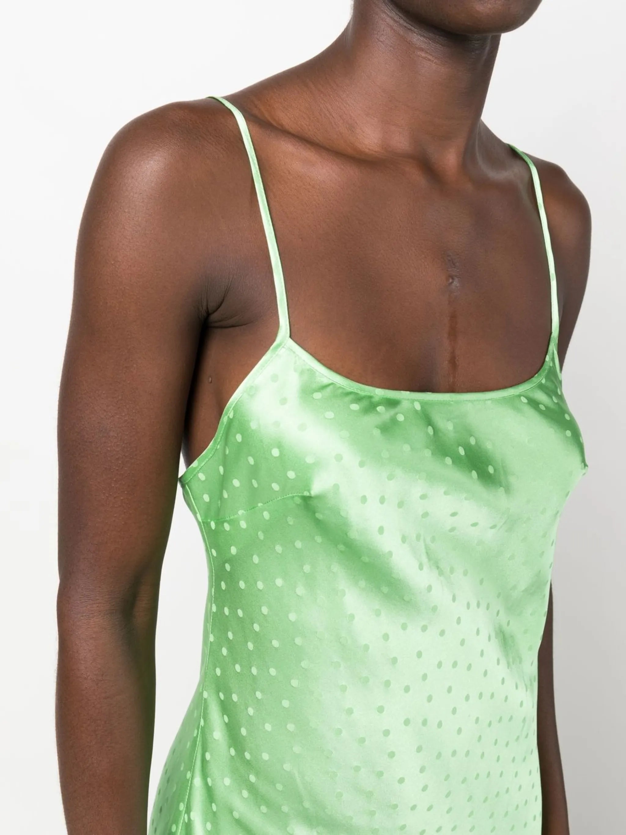 Holly polka dot maxi dress