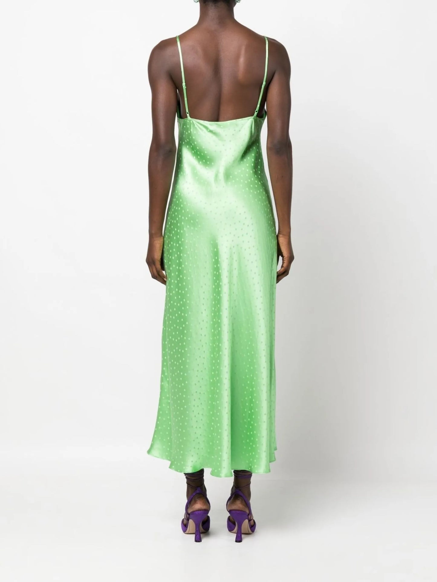 Holly polka dot maxi dress