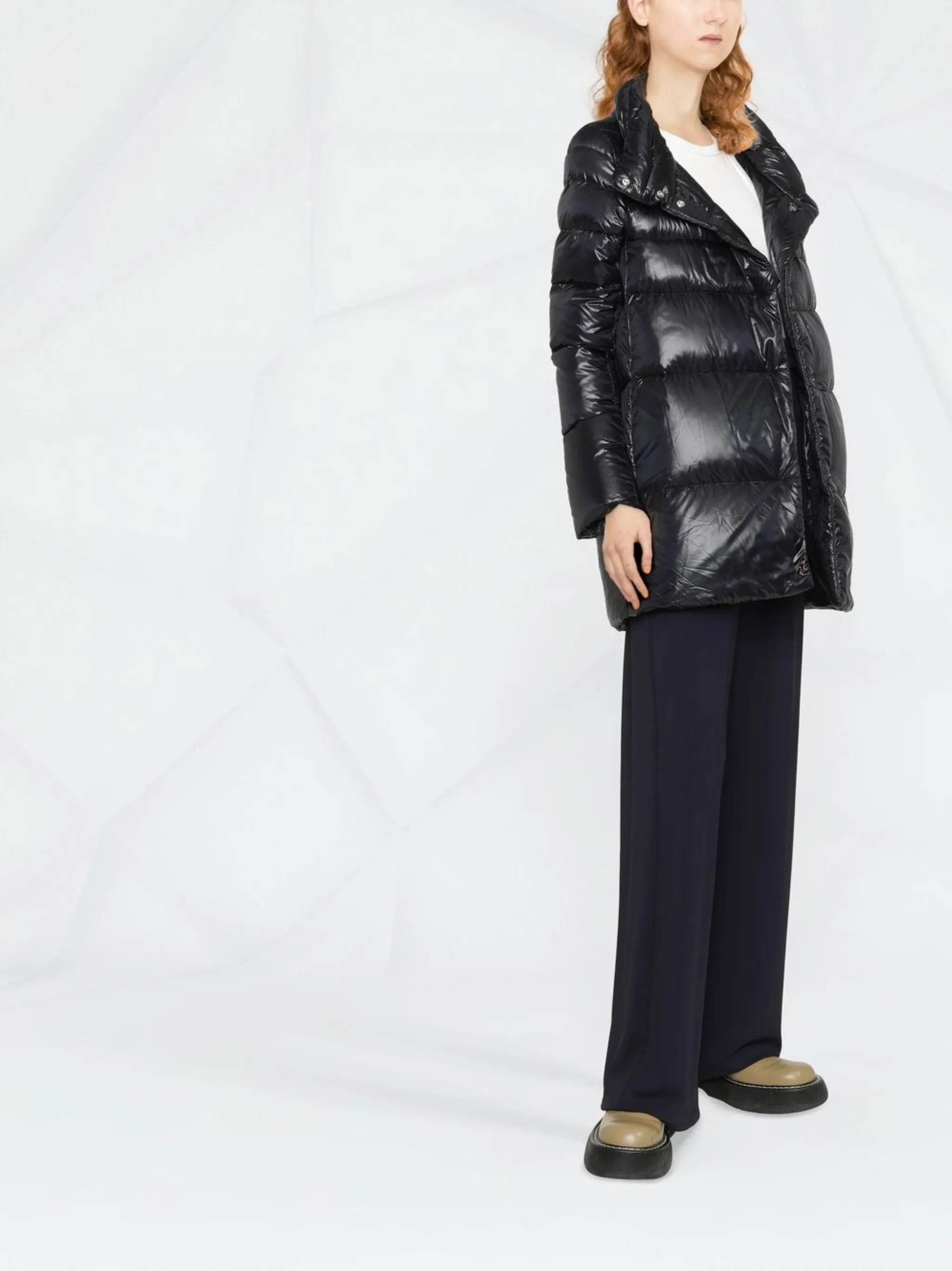 Ultralight puffer coat