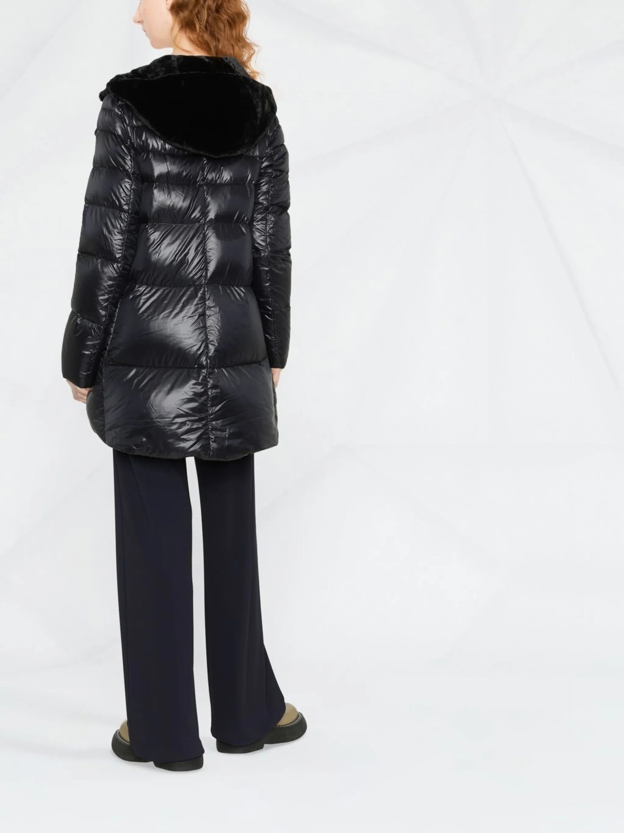 Ultralight puffer coat