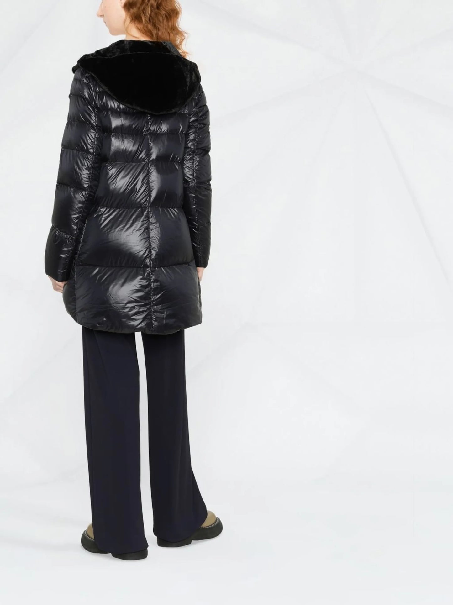 Ultralight puffer coat