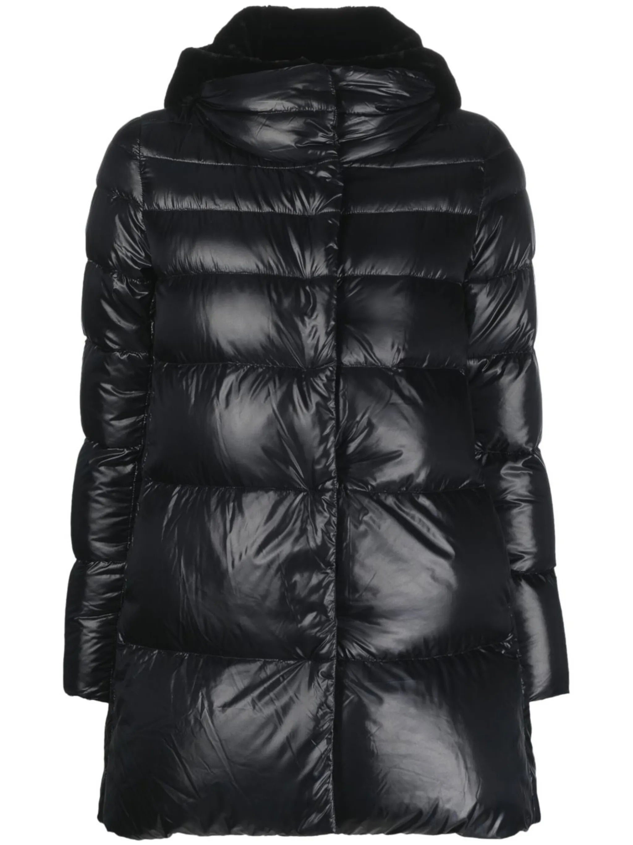 Ultralight puffer coat