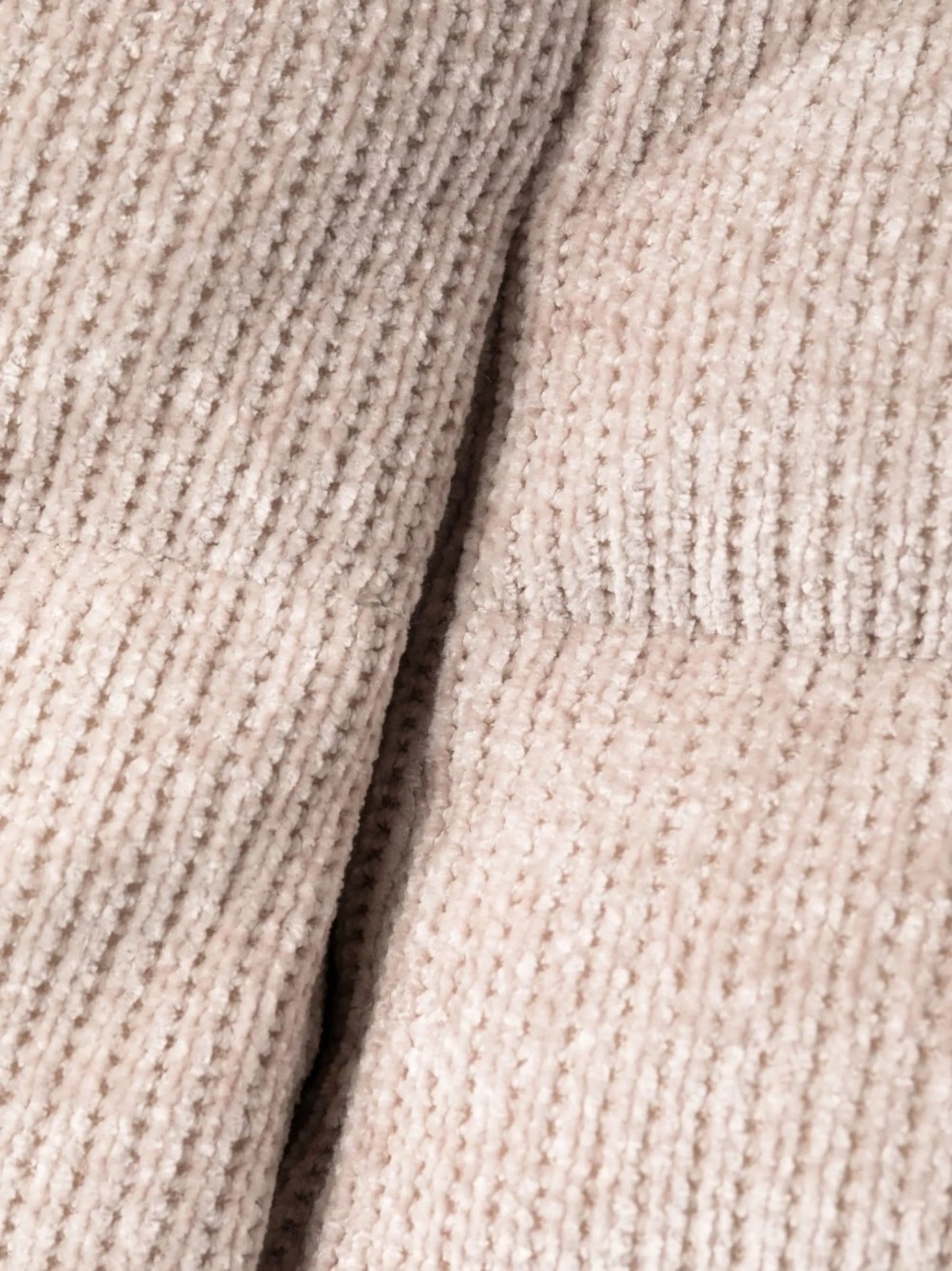 Chenille puffer jacket