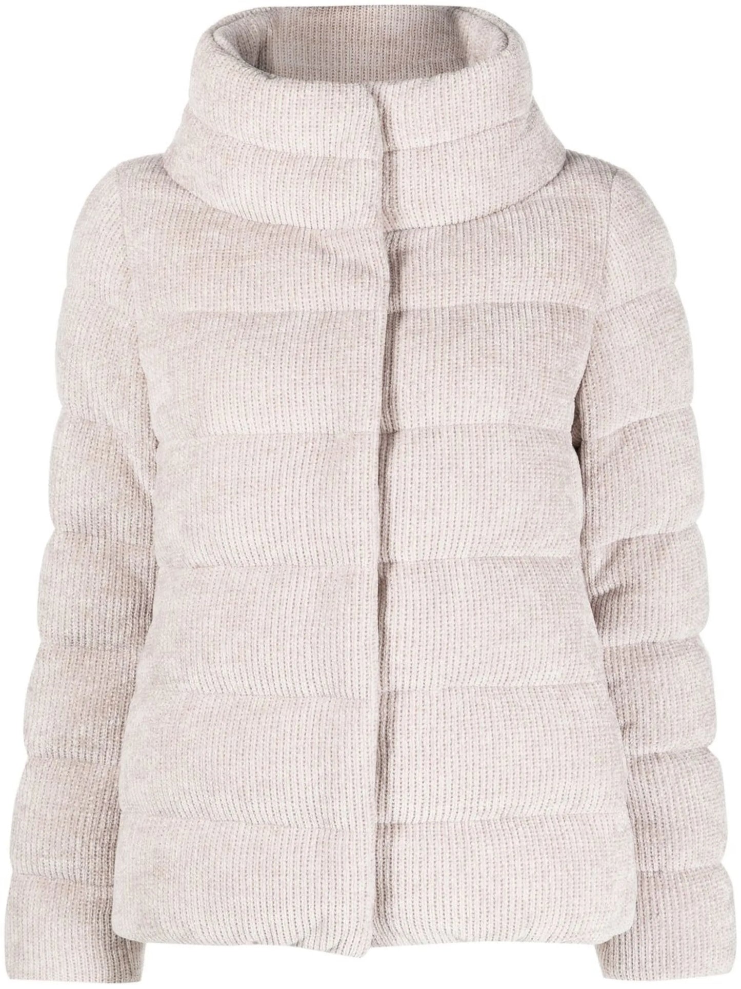 Chenille puffer jacket