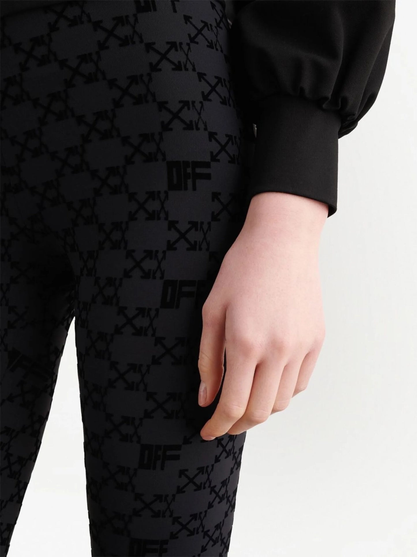 Flock Monogram performance leggings