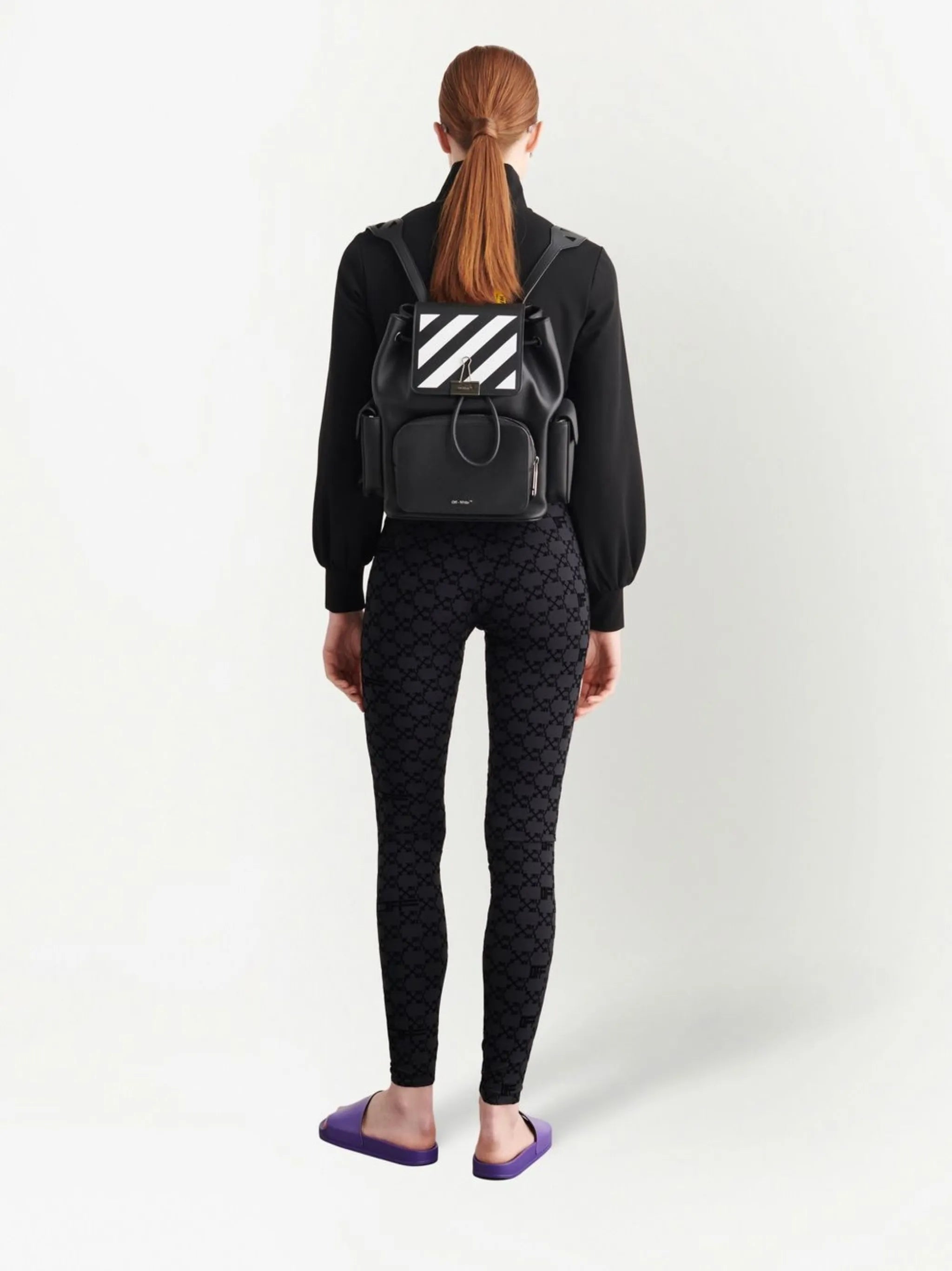 Flock Monogram performance leggings