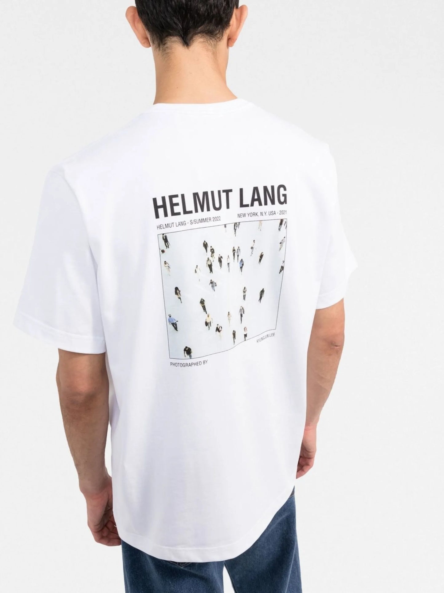 New York Postcard print T-shirt