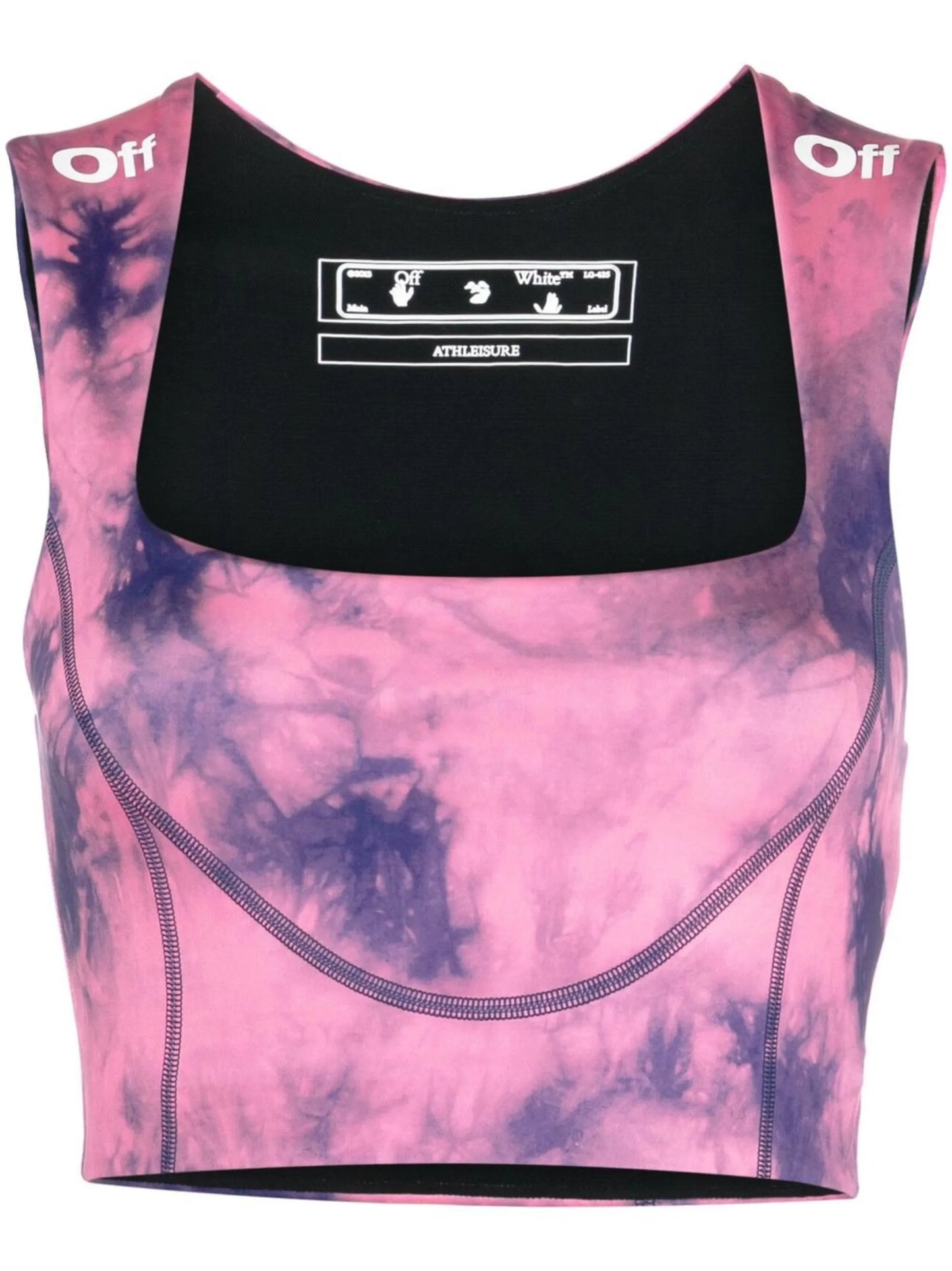 tie-dye sports bra