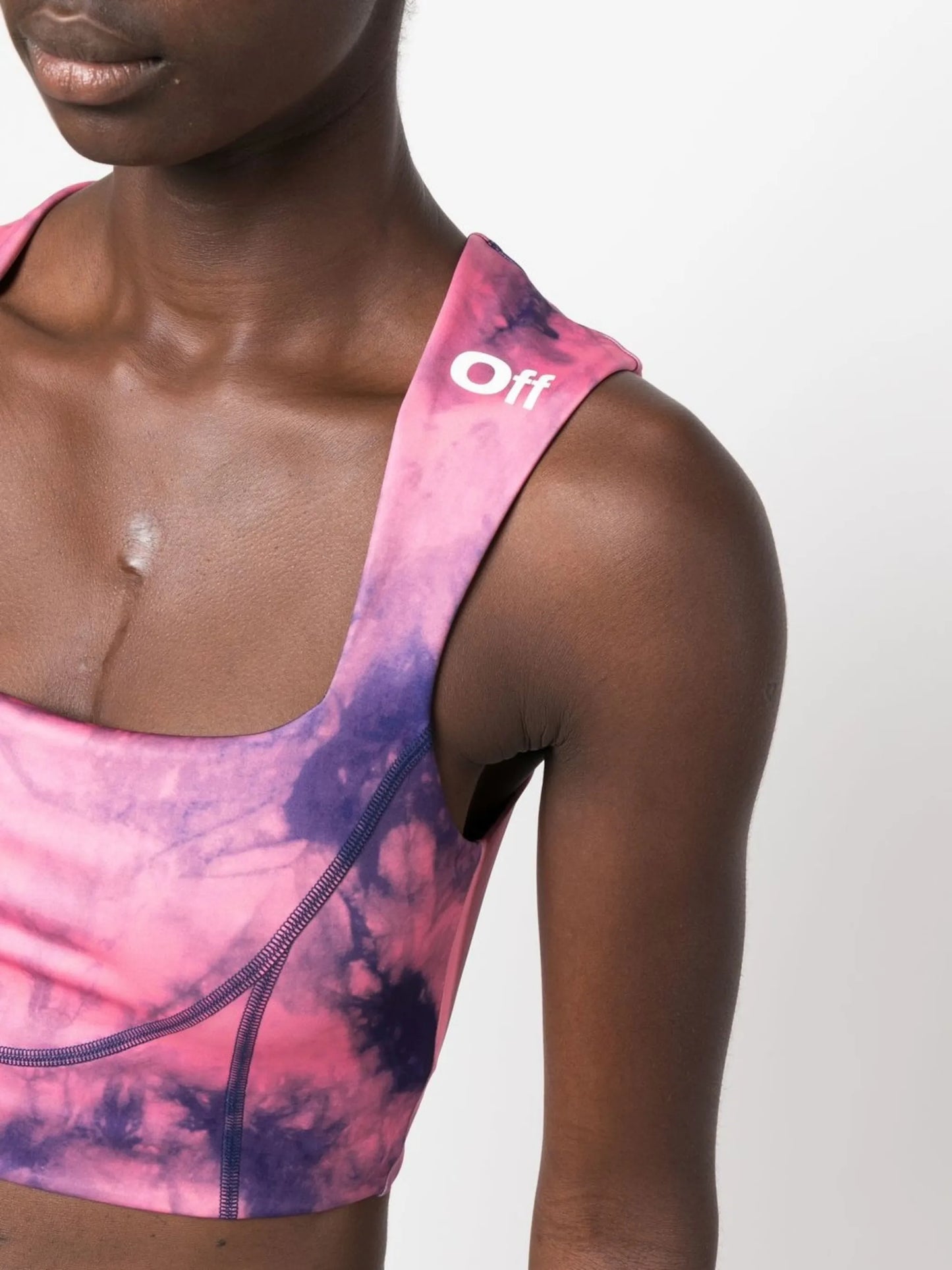 tie-dye sports bra